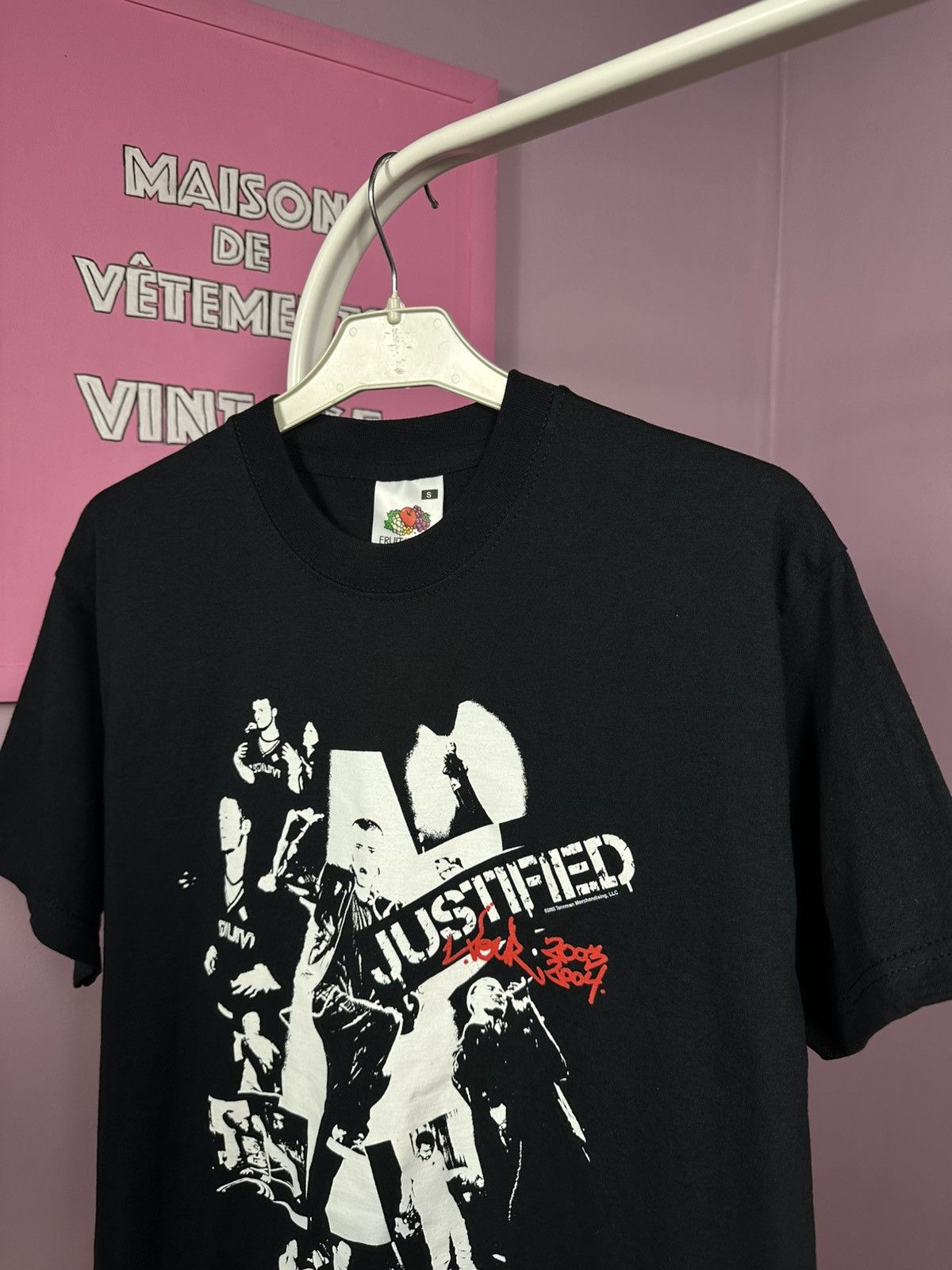 Fruit Of The Loom Justin Timberlake Justified 2003 Vintage T Shirt Band Tee Size US S / EU 44-46 / 1 - 4 Thumbnail