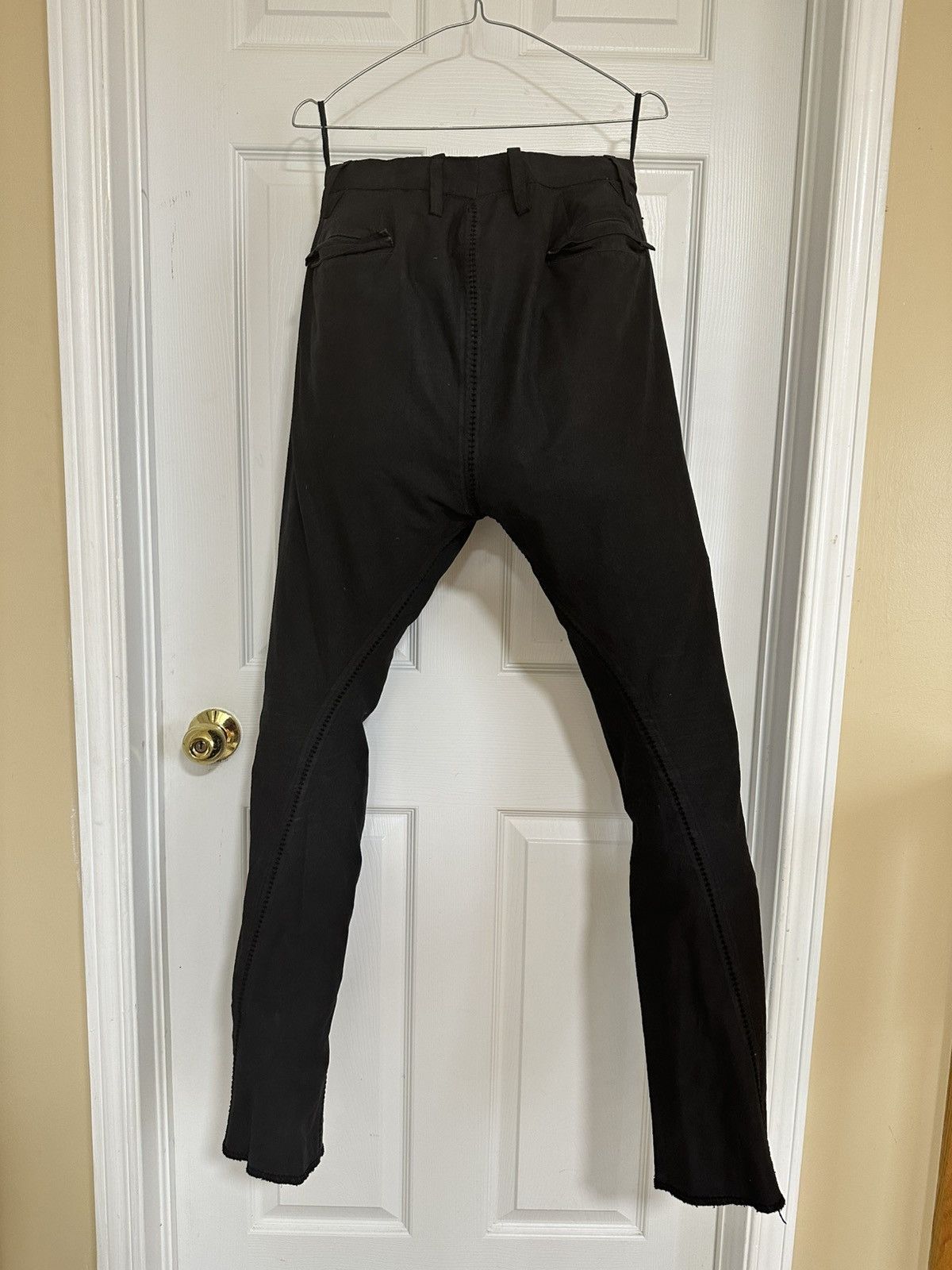 Carol Christian Poell Carol Christian Poell Object Dyed Frontzip Meltlock Pants Size US 33 - 5 Thumbnail