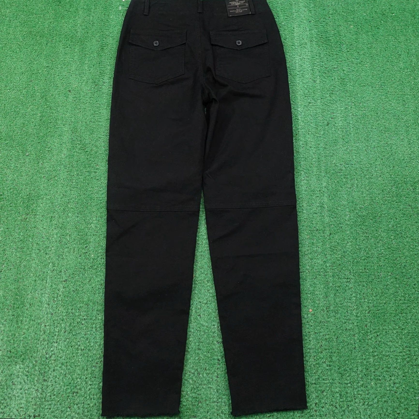 Banana Republic Banana Republic Pants Womens 2 Tall Black Authentic Chino Girlfriend Fit Ankle Size 26" / US 2 / IT 38 - 7 Thumbnail