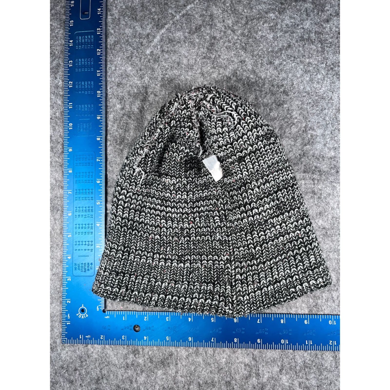 Ecko Unltd. Ecko Unltd Beanie Adult One Size White Black Knit Hat Ski Logo Mens Size ONE SIZE - 6 Thumbnail