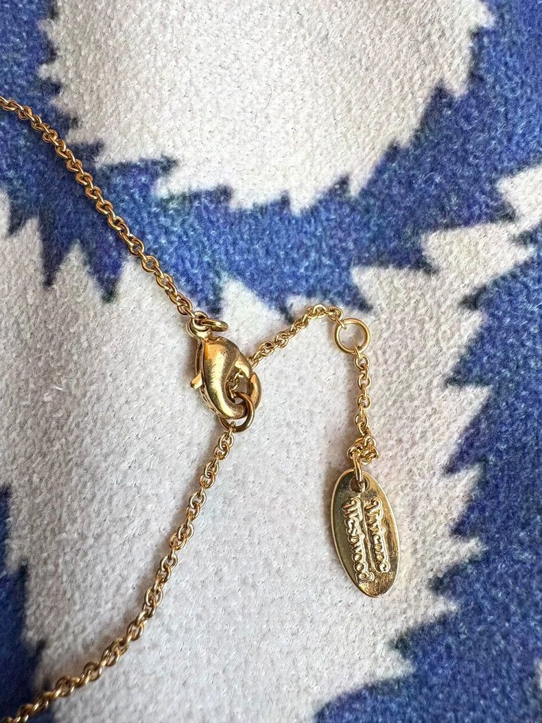 Vivienne Westwood Vivienne Westwood Mid-old golden honeycomb necklace Size ONE SIZE - 8 Thumbnail
