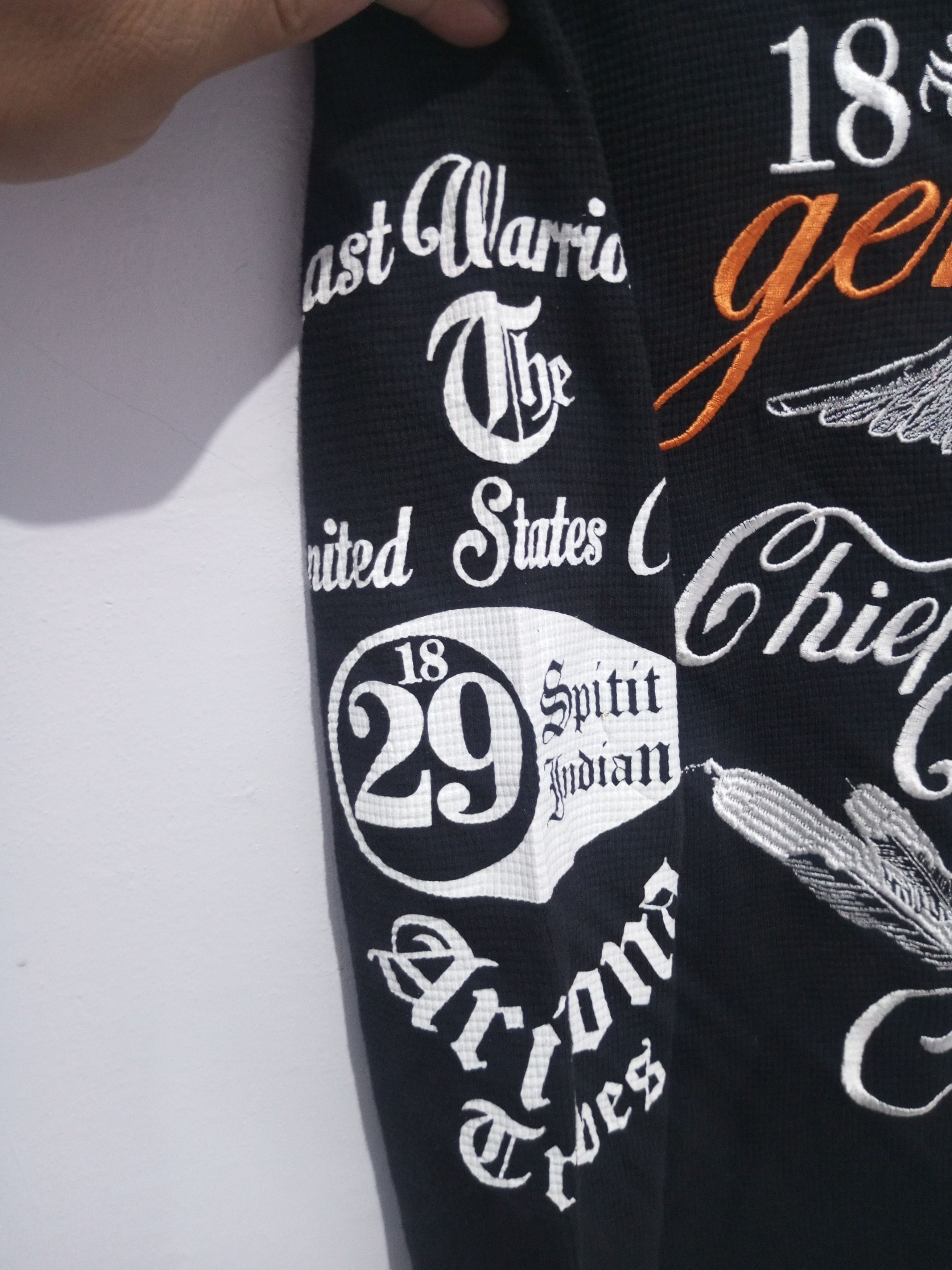 Hysteric Glamour Vintage Geronimo indian culture emboidery long sleeve tshirt Size US M / EU 48-50 / 2 - 3 Thumbnail