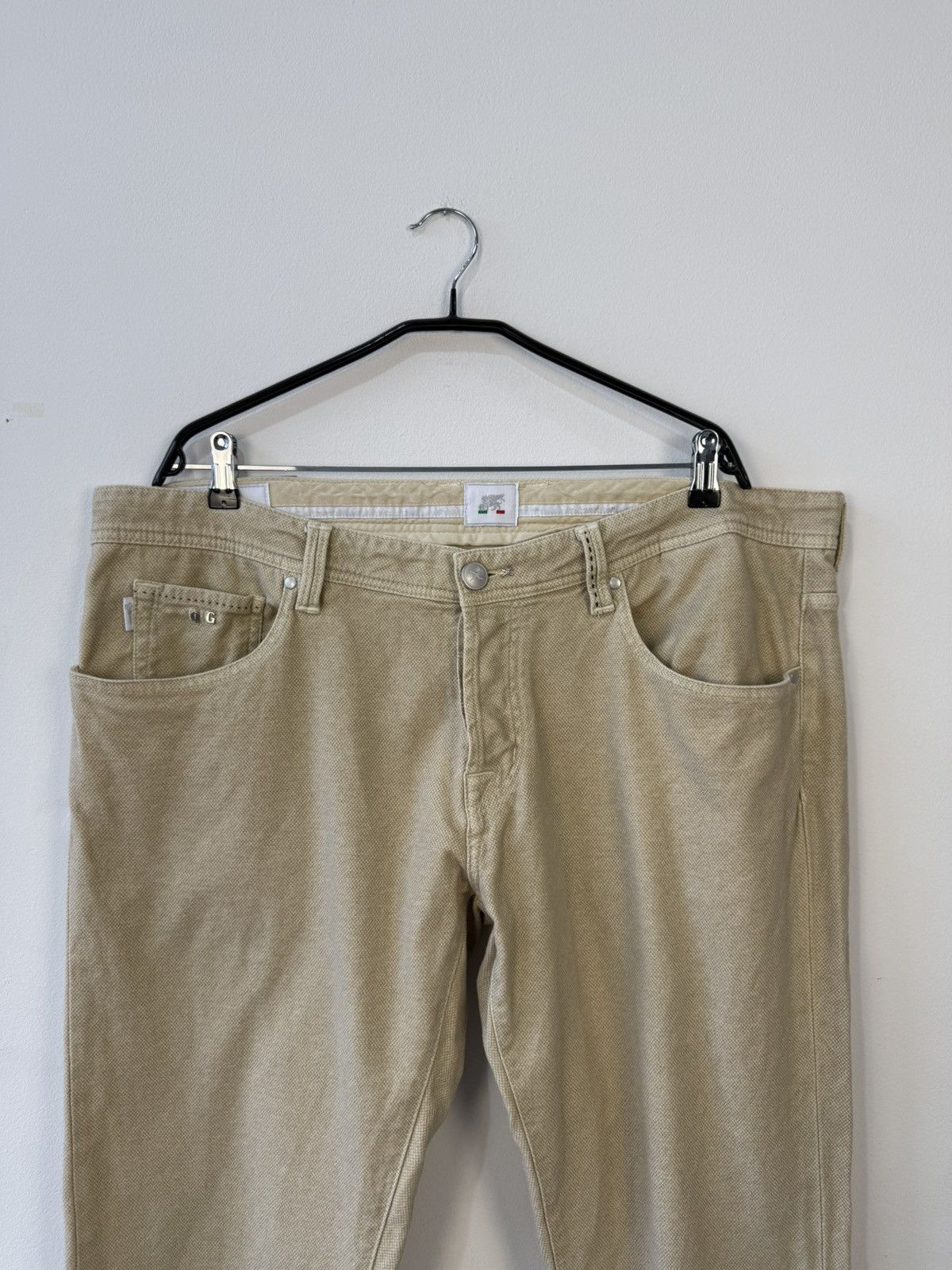 Other Sartoria Tramarossa Leonardo Buttons Textured Cotton Size US 42 / EU 58 - 6 Thumbnail