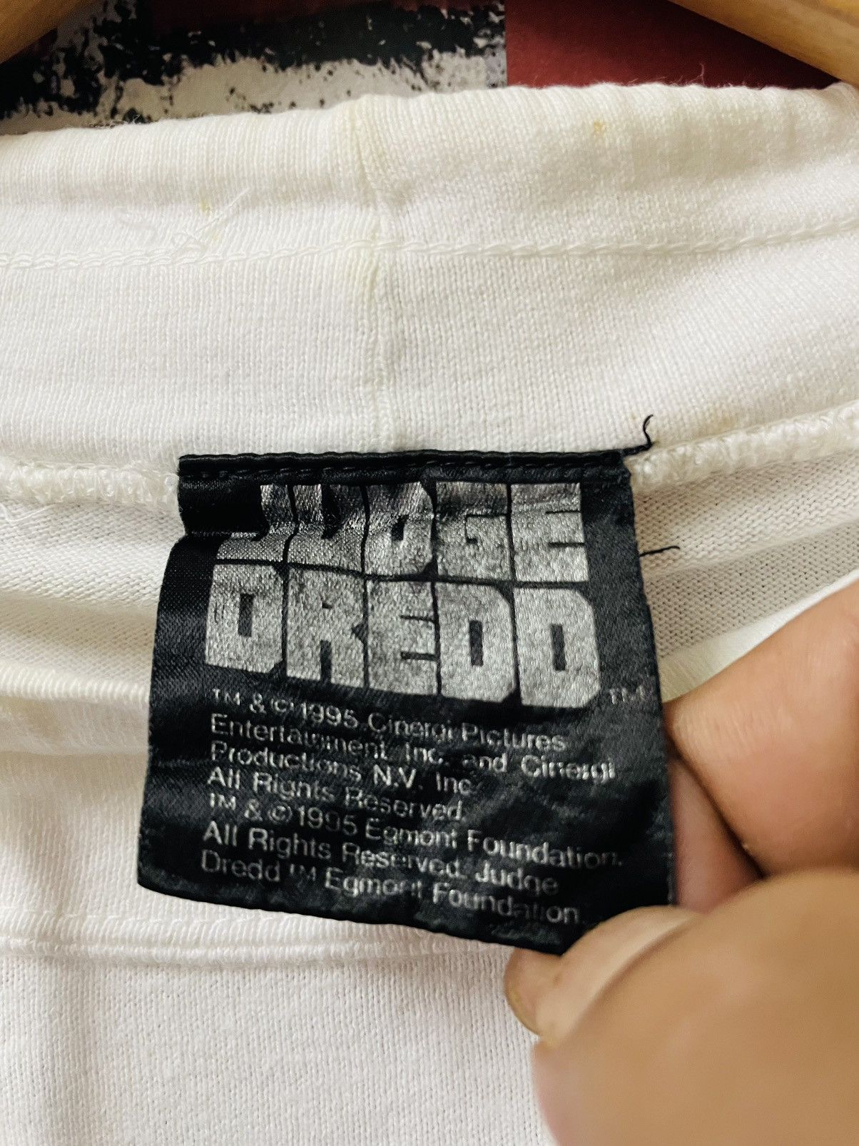 Other VINTAGE MOVIE JUDGE DREDD L/S 1995 TEE Size US L / EU 52-54 / 3 - 6 Thumbnail