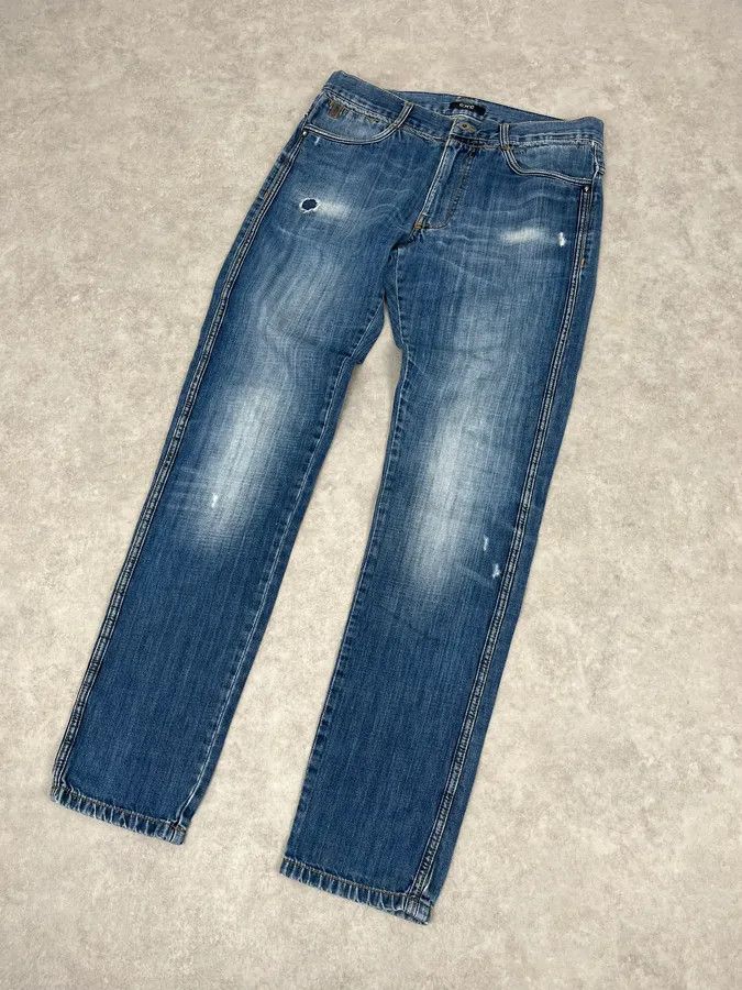 Vintage SS2009 Costume National Blue Denim Jeans Size US 32 / EU 48 - 6 Thumbnail