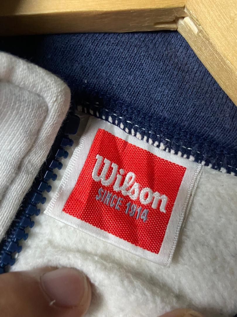 Wilson Vintage Wilson Quarter Zip Fleece Pullover Jacket (173) Size US S / EU 44-46 / 1 - 3 Thumbnail
