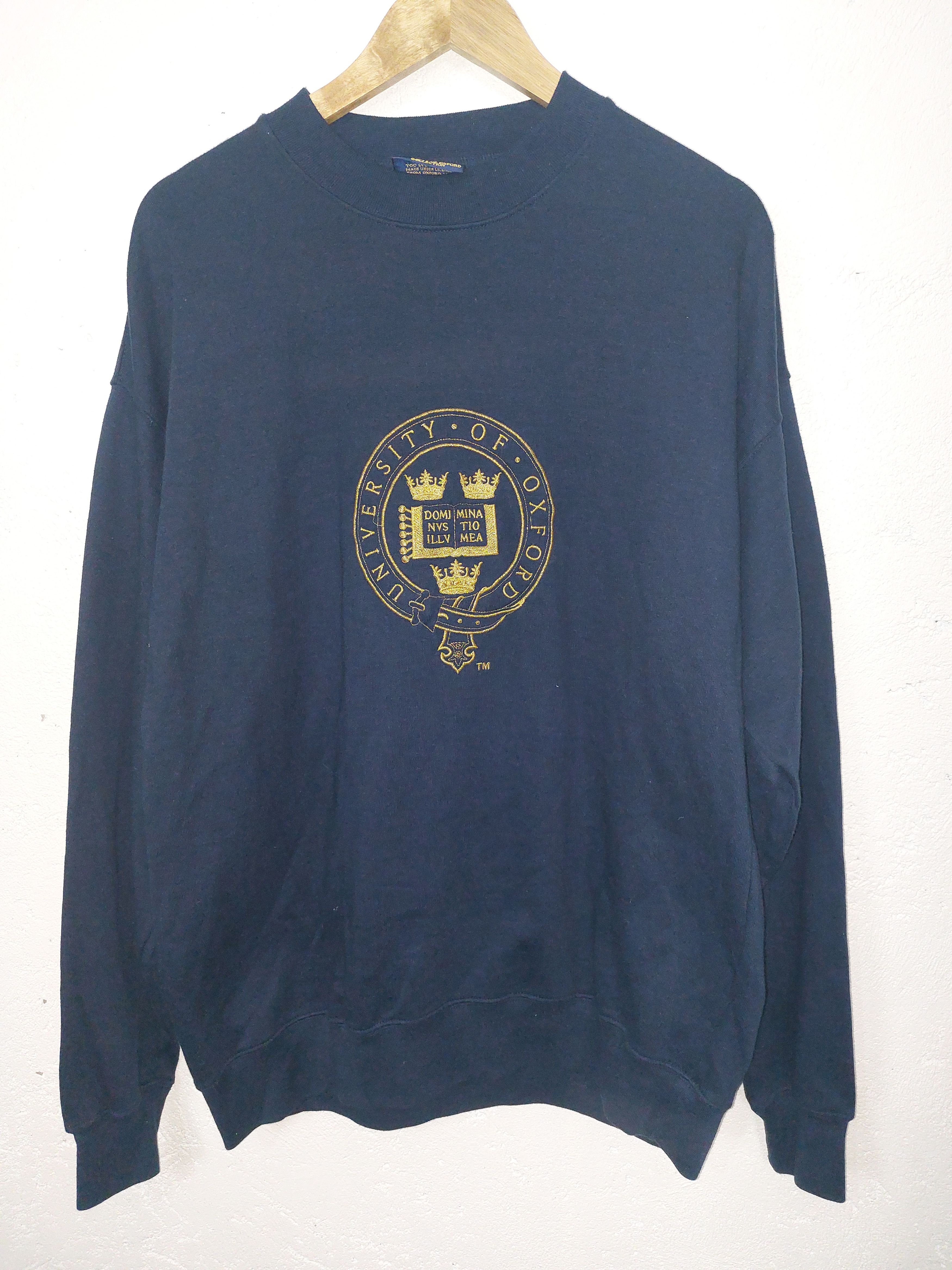 image of Vintage X Oxford University in Navy Blue, Men's (Size XL)