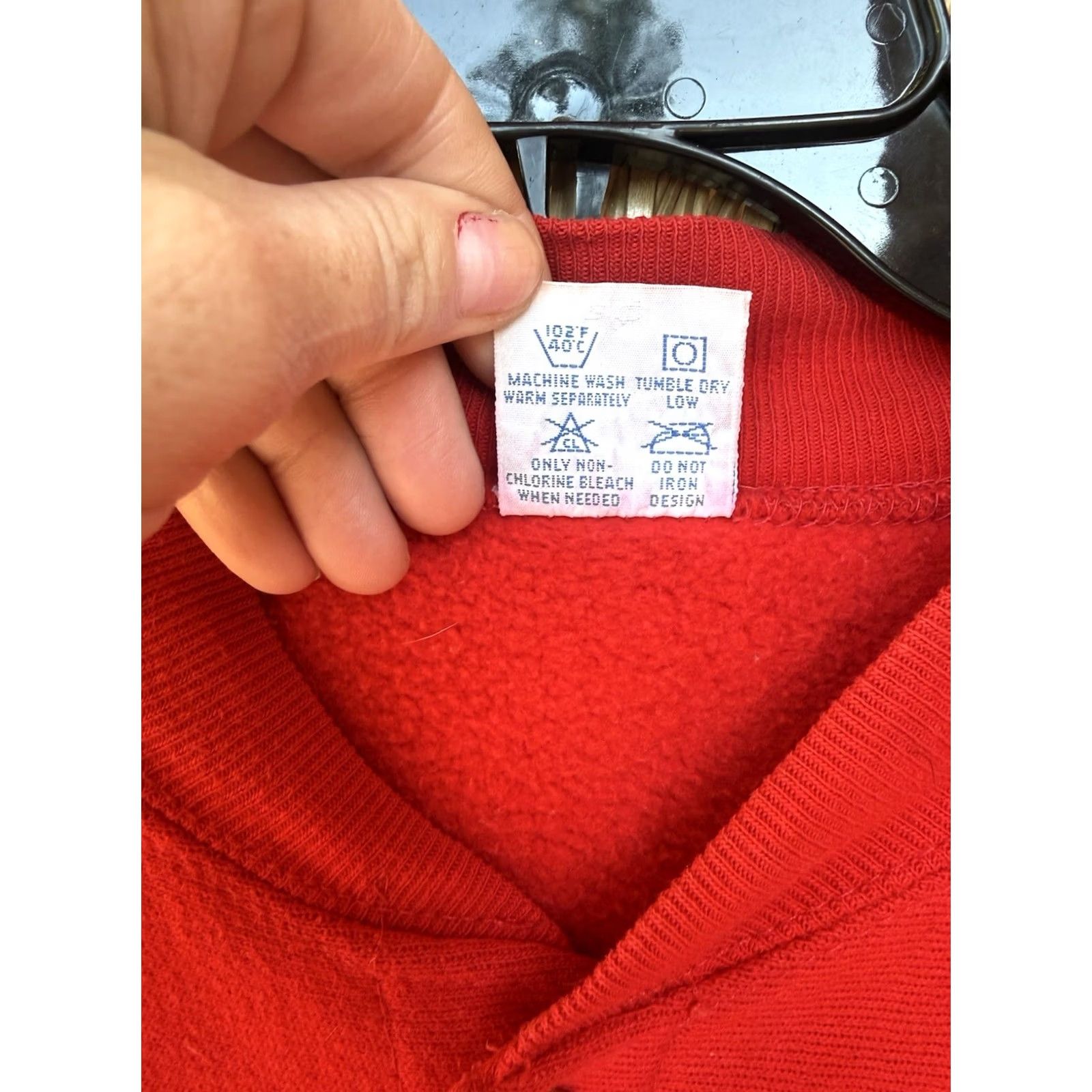 Champion VINTAGE Champion Sweatshirt Mens XL Red Reverse Weave Snap Cardigan Made USA 90s Mens Cardigan Sweatshirt Red 90s Champion Vintage Size US XL / EU 56 / 4 - 6 Thumbnail