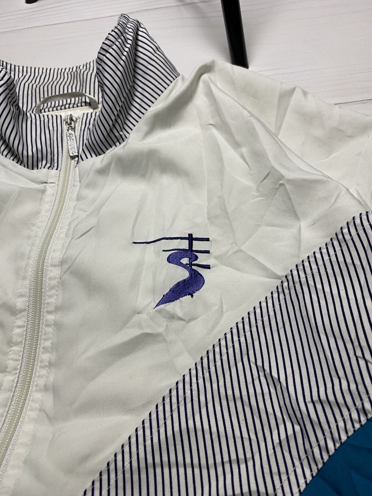 Adidas × Vintage Vintage Adidas Stefan Edberg tennis box fit track jacket Size US M / EU 48-50 / 2 - 9 Thumbnail