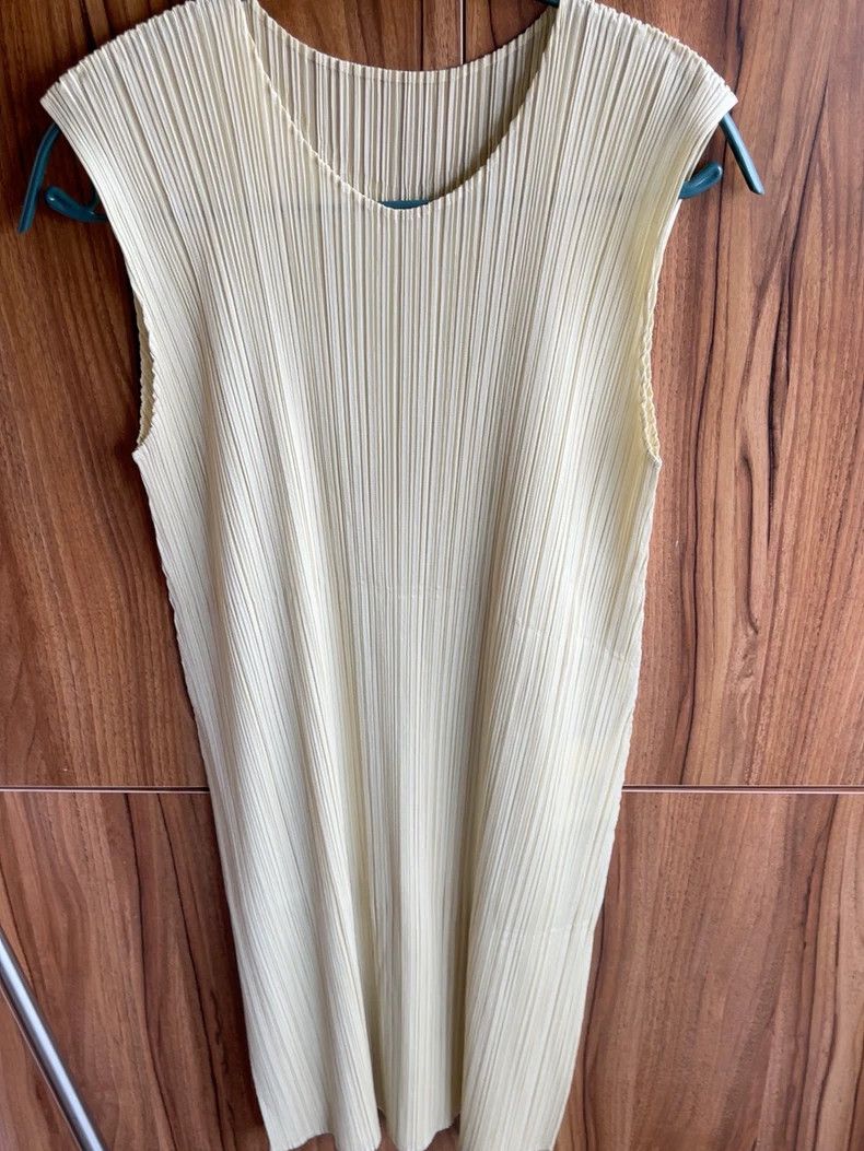 Issey Miyake Issey Miyake White pleated vest Size L / US 10 / IT 46 - 3 Thumbnail