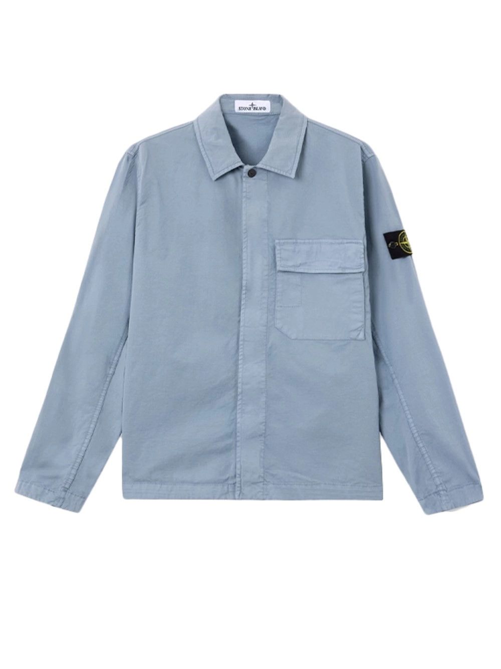 Stone Island Garment Dyed Overshirt Size US XL / EU 56 / 4 - 1 Thumbnail