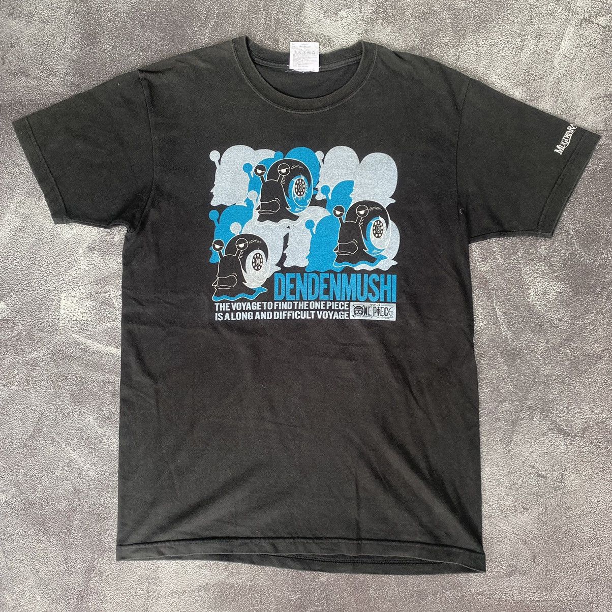 Anime × Japanese Brand × One Piece Vintage y2k one piece anime den den mushi tee Size US M / EU 48-50 / 2 - 1 Thumbnail