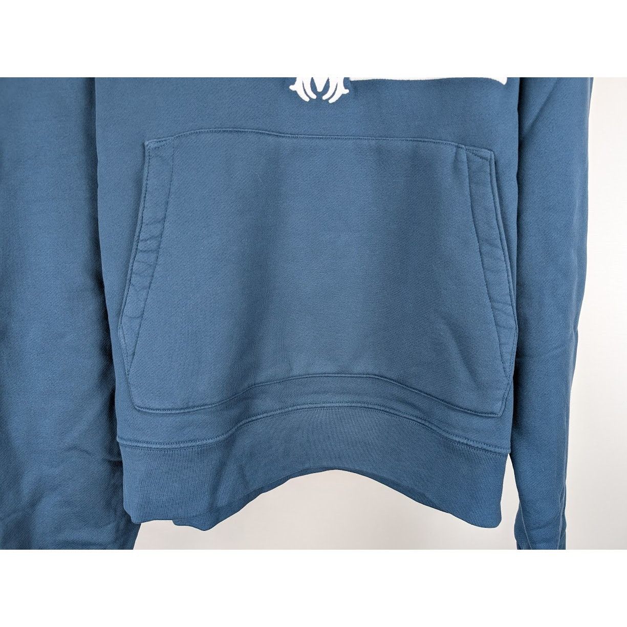 Amiri o1rshd1 Q:2 / MA Bar Embroidery Hoodie in Pond Blue Size US XL / EU 56 / 4 - 6 Thumbnail