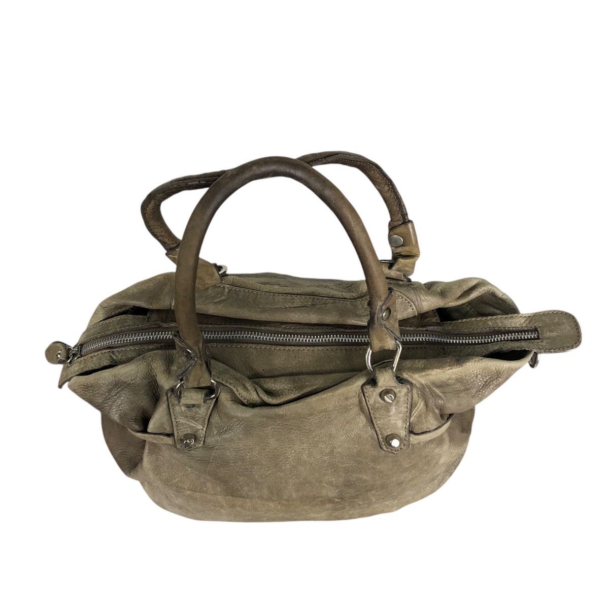 Vintage 📌Vintage Genuine Leather Bag Carol J Designer Gianni Notaro Size ONE SIZE - 4 Thumbnail