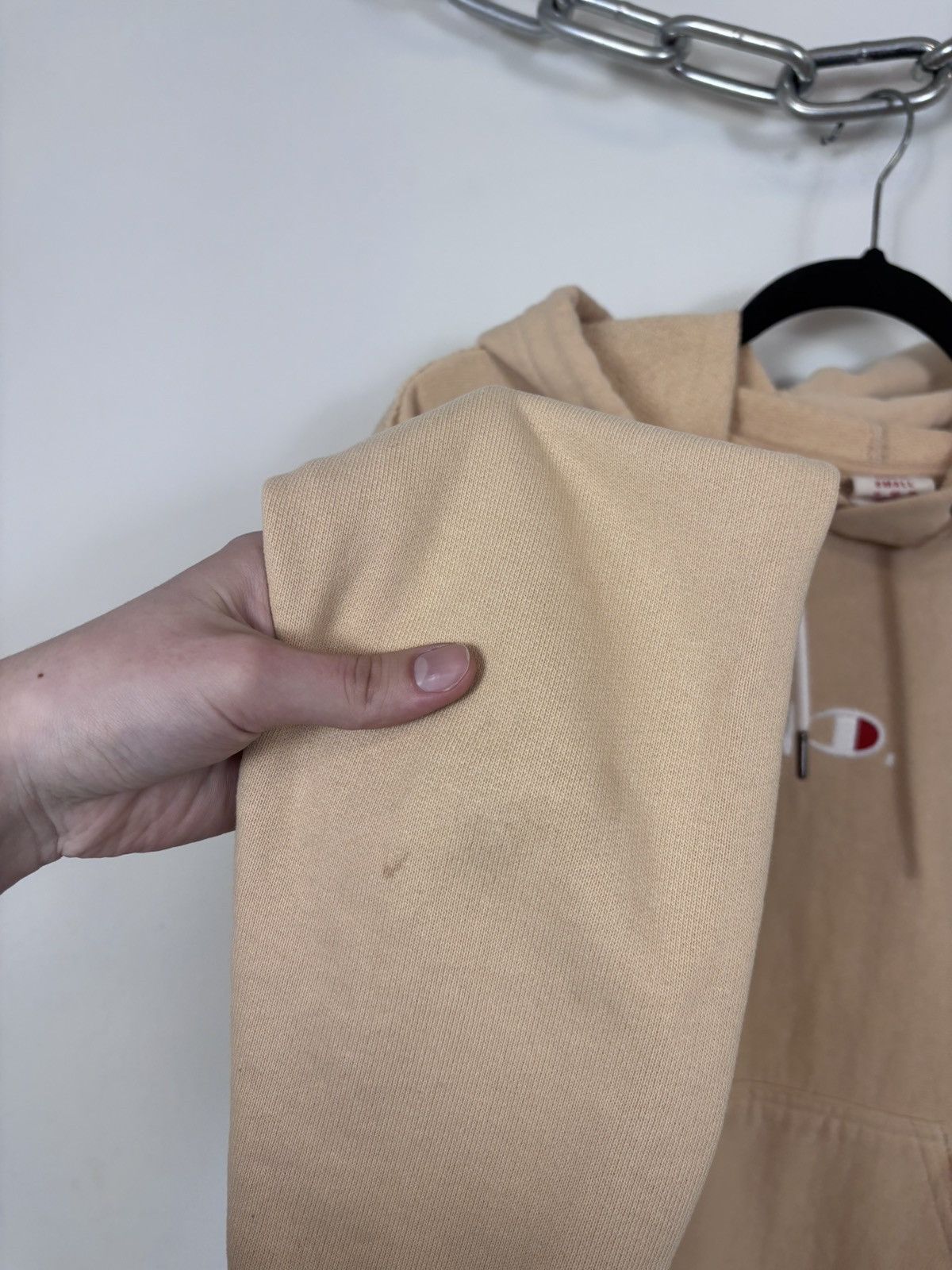 Champion Champion x END Reverse Weave Warm Up Ivory Peach Hoodie Size US S / EU 44-46 / 1 - 12 Thumbnail