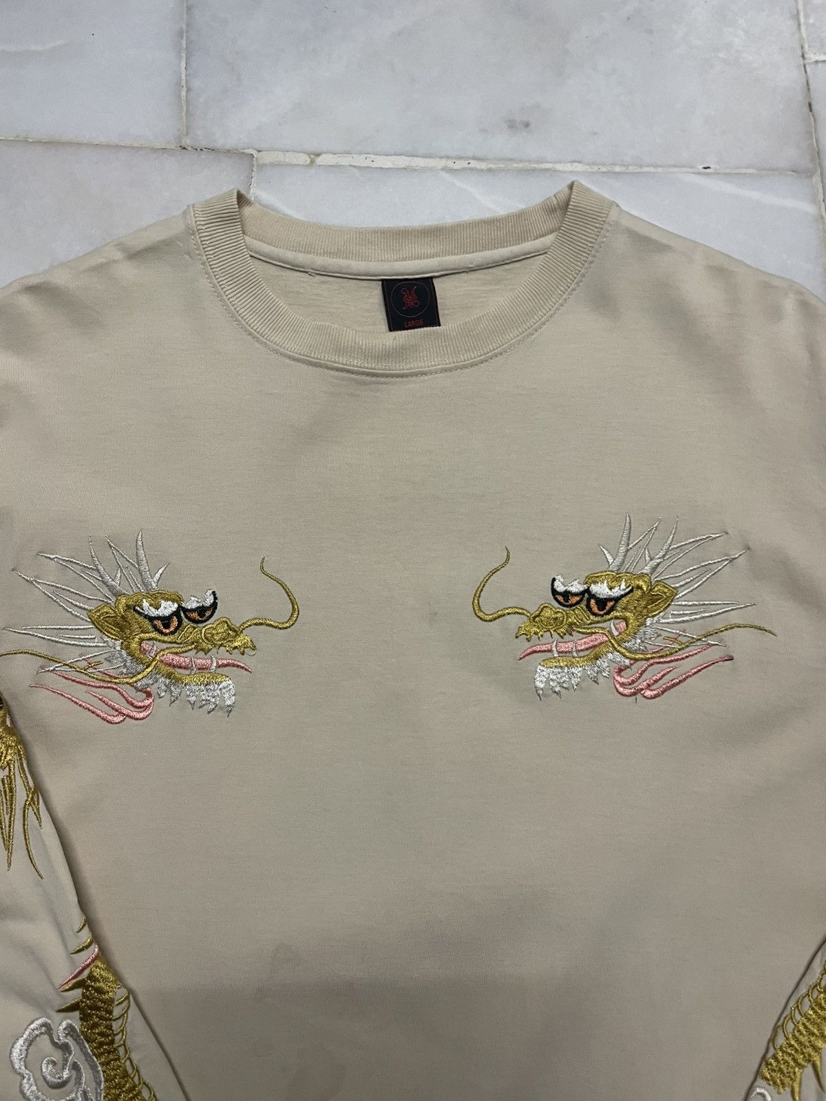 Seditionaries Vintage Japanese Cropped Heads Dragon Embroidery Logo Tattoo Size US L / EU 52-54 / 3 - 7 Thumbnail
