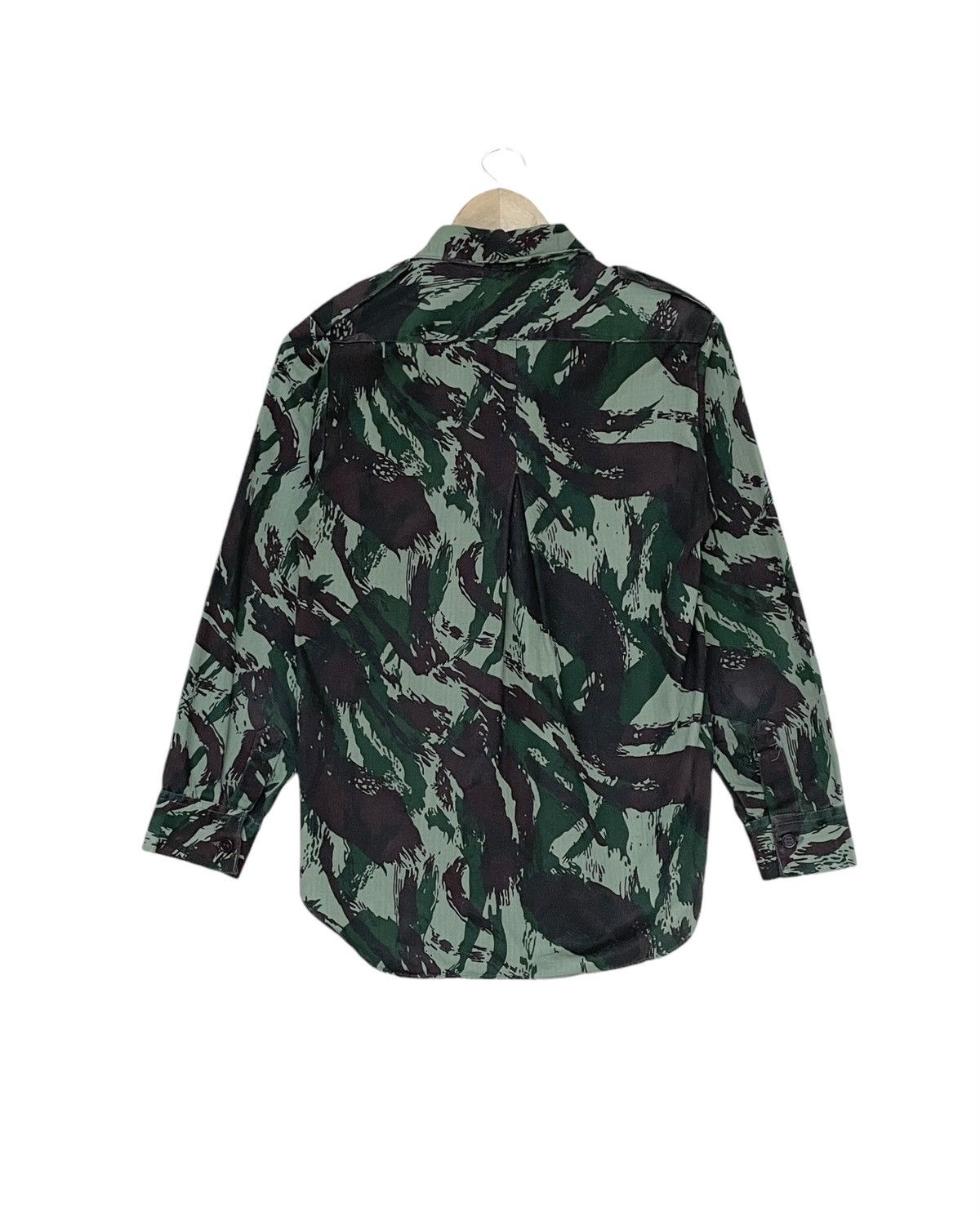 Vintage Vintage Military Camouflage Shirt 1980s Size US M / EU 48-50 / 2 - 2 Thumbnail