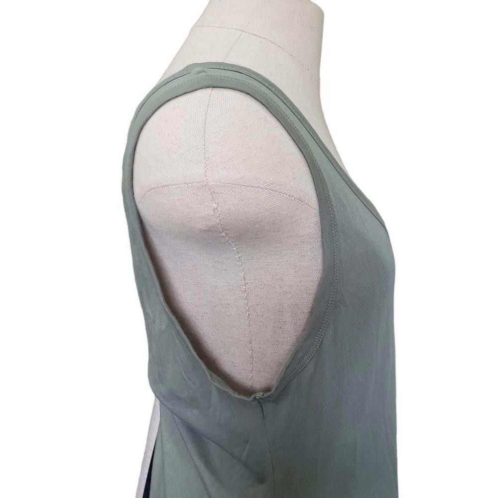 Designer CT345 Soft Surroundings Light Green Sleeveless Maxi Dress M Size M / US 6-8 / IT 42-44 - 7 Thumbnail