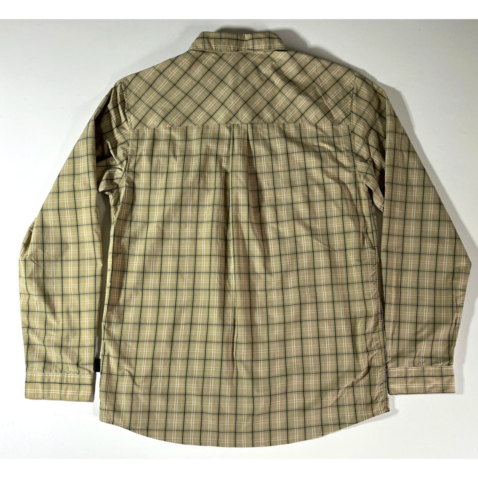 Patagonia Patagonia Men's Shirt Long-Sleeved Plaid Sz M Tan Button-Up Casual Outdoor with Pockets Size US M / EU 48-50 / 2 - 5 Thumbnail