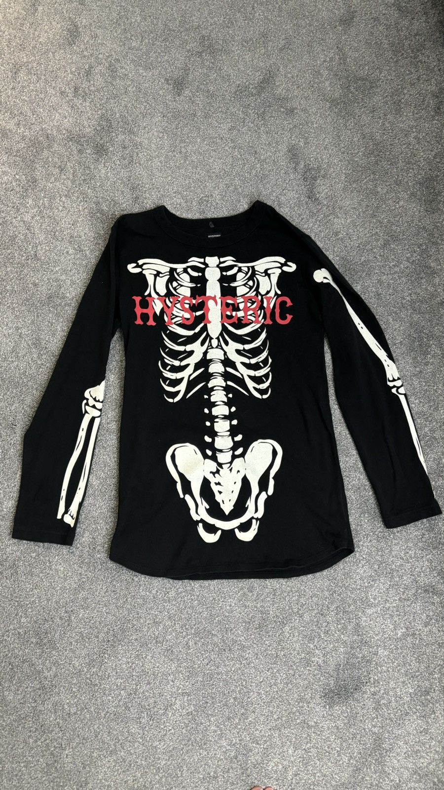 Hysteric Glamour Skeleton Shirt