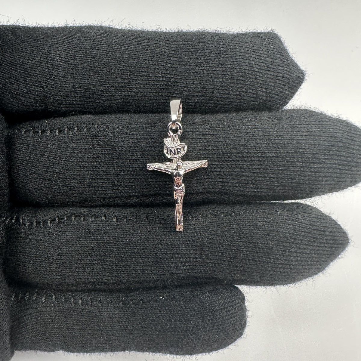 Jewelry Silver Pendant Solid .925 Silver Cross Pendant Stamped .925 Size ONE SIZE - 4 Thumbnail