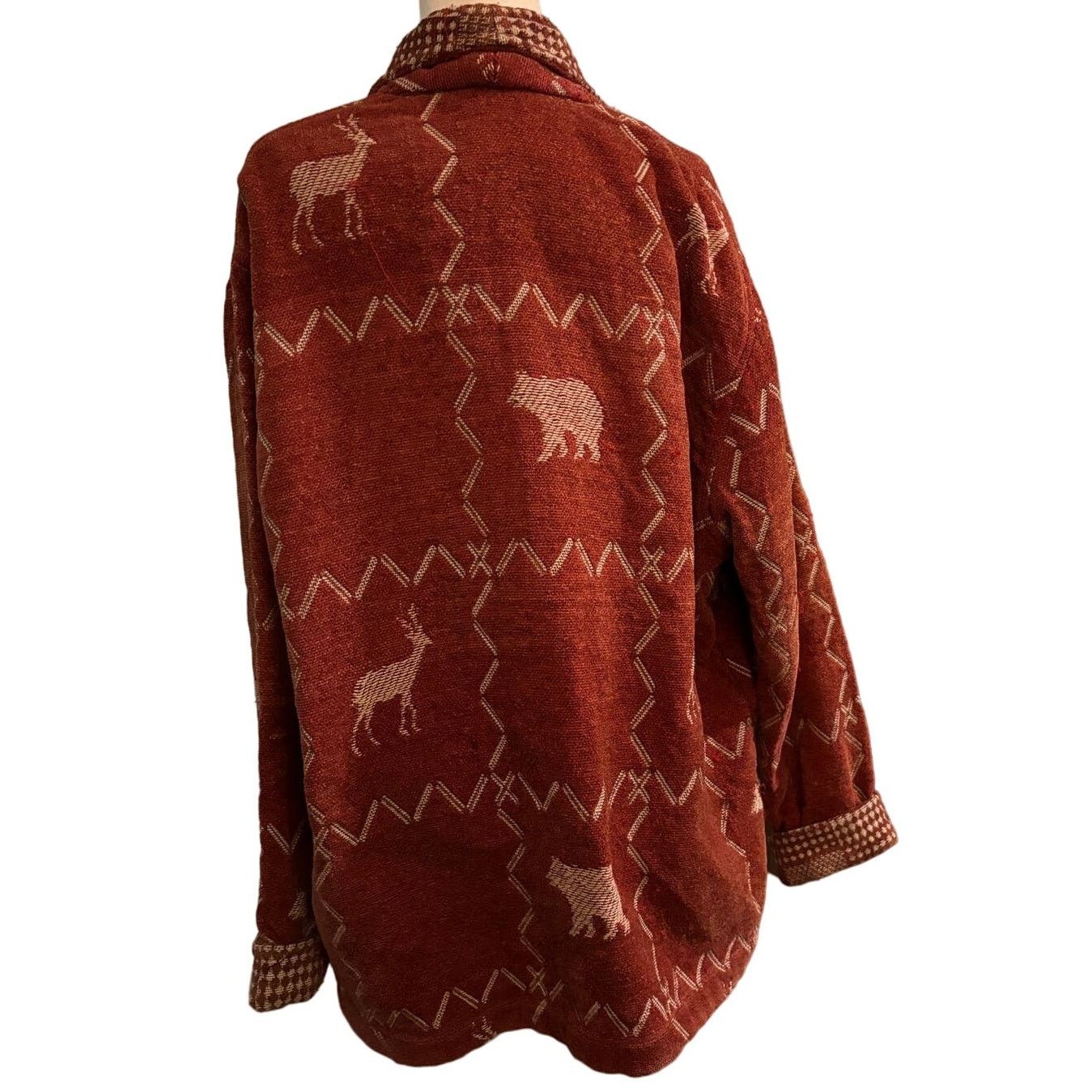 Northern Isles Northern Isles Native Blanket Jacket, Vintage, Size Large Size L / US 10 / IT 46 - 2 Thumbnail