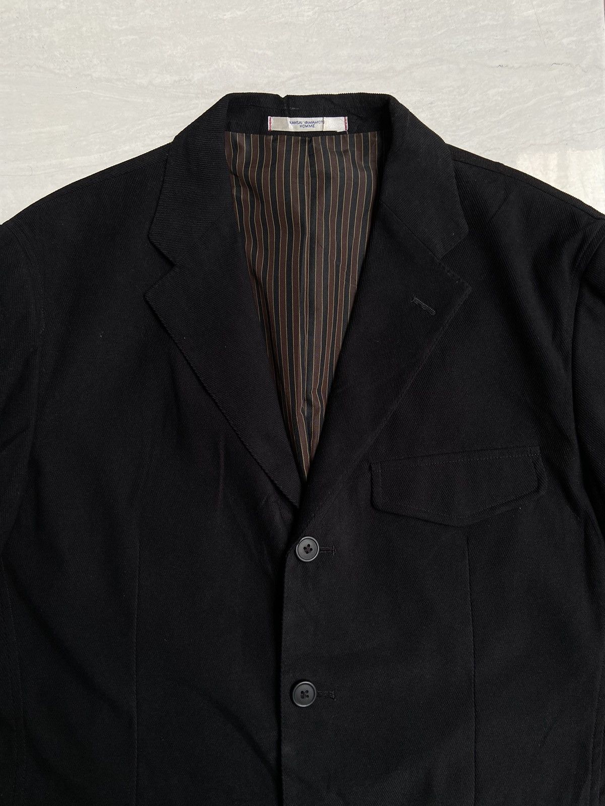 Designer × Japanese Brand × Kansai Yamamoto KANSAI YAMAMOTO HOMME Black Suit Size US L / EU 52-54 / 3 - 4 Thumbnail