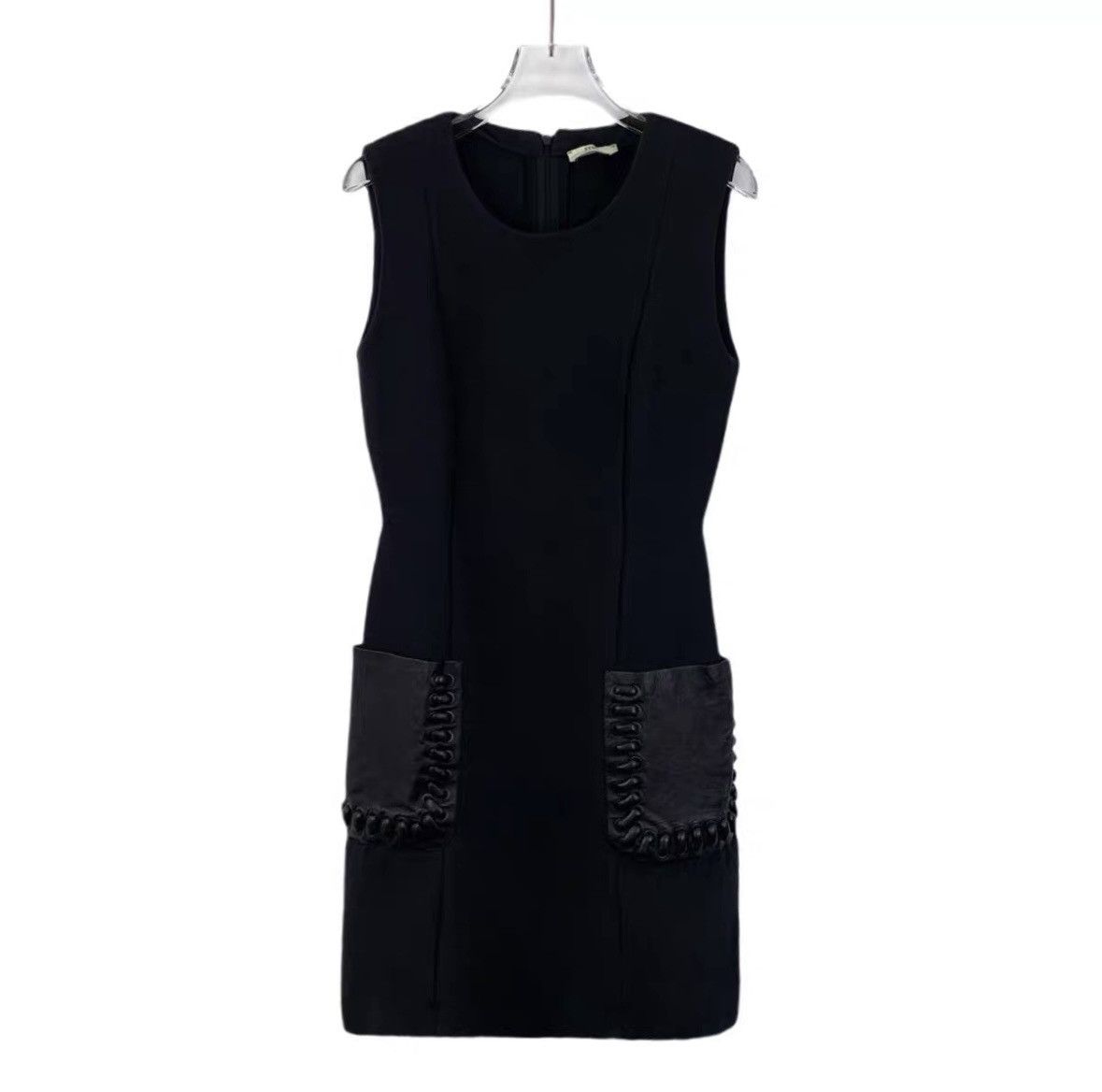 Fendi Fendi Black Sleeveless Round Neck Dress K26WX Size XS / US 0-2 / IT 36-38 - 1 Thumbnail