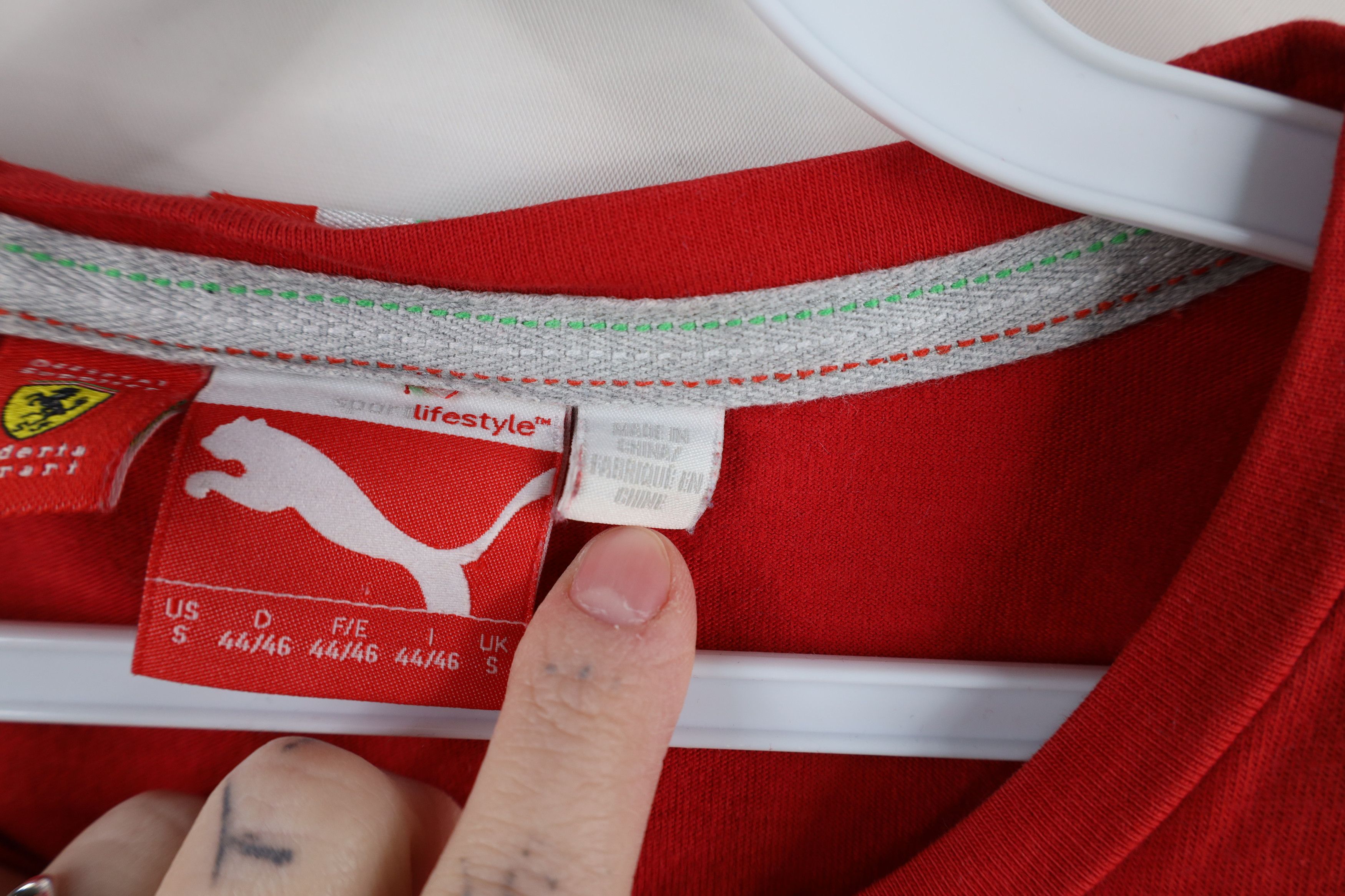 Puma × Vintage Puma x Scuderia Ferrari Faded Big Logo F1 Racing T-Shirt Red Size US S / EU 44-46 / 1 - 7 Thumbnail