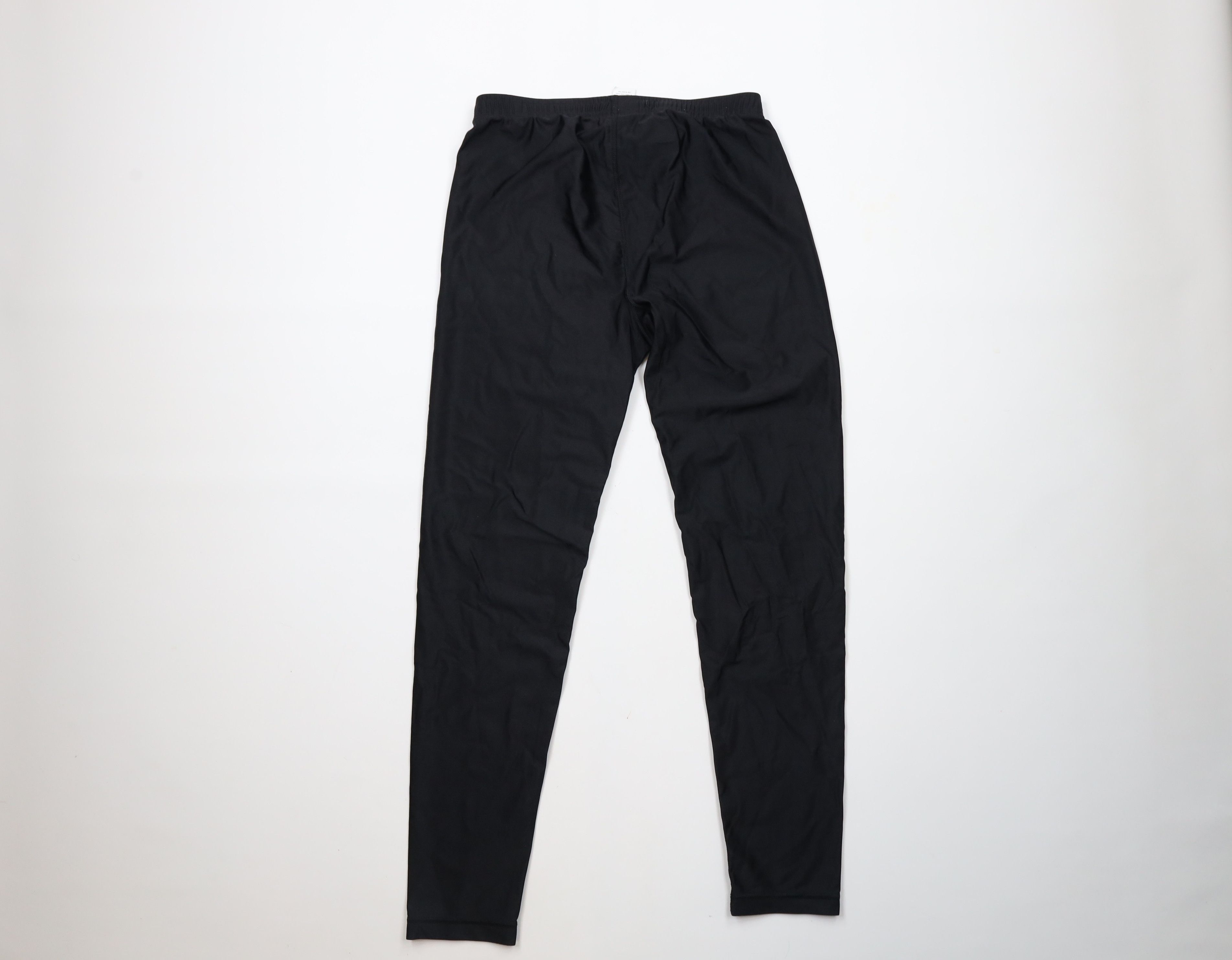 Reebok × Vintage Vintage 90s Reebok Logo Spandex Running Gym Pants Black USA Size 26" / US 2 / IT 38 - 7 Thumbnail