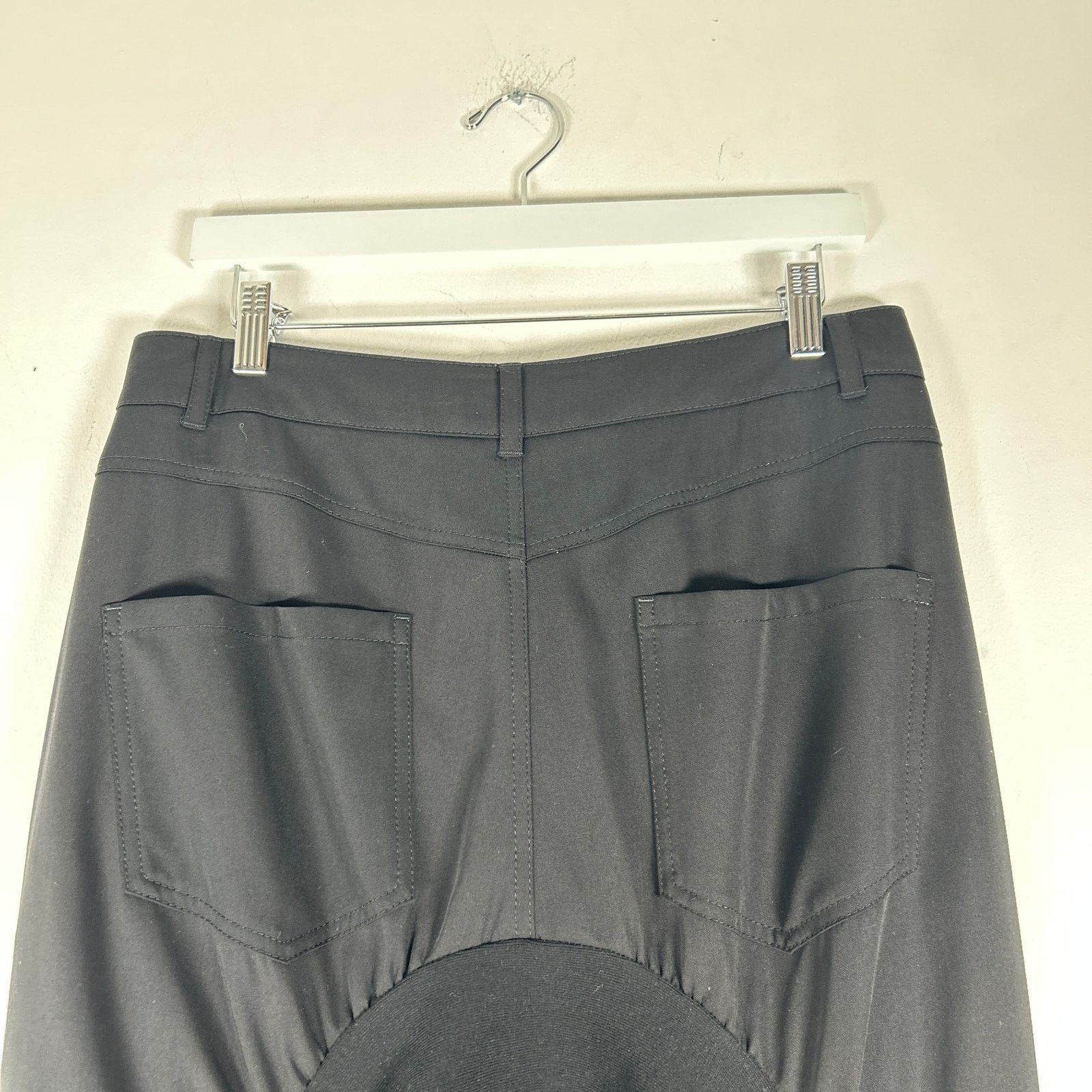 Stella McCartney Stella Maccartney Ruffles Black Pants Size 32 Size 28" / US 6 / IT 42 - 6 Thumbnail