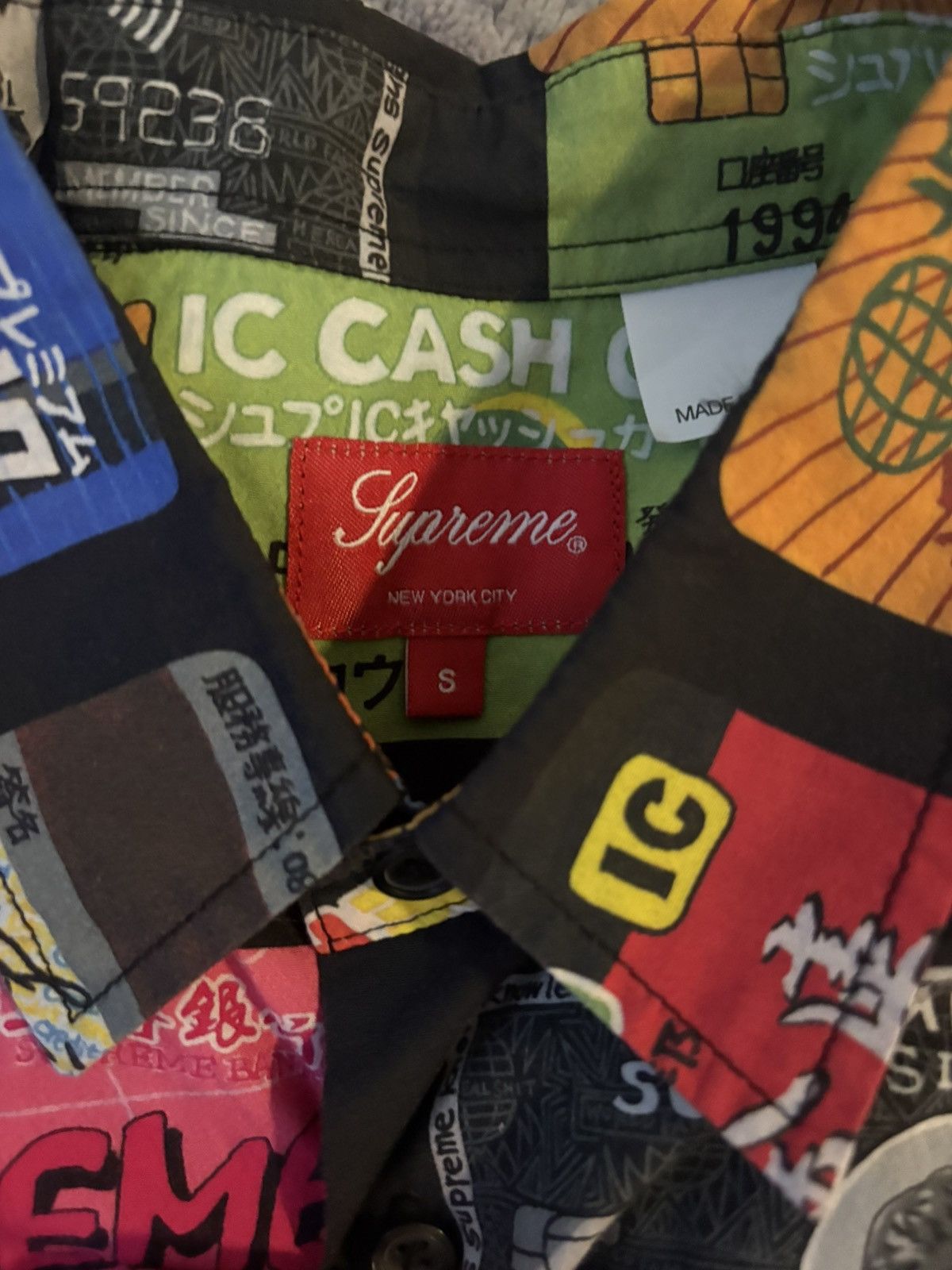 Supreme Supreme Credit Card Button Up S/S 22 Size US S / EU 44-46 / 1 - 6 Thumbnail