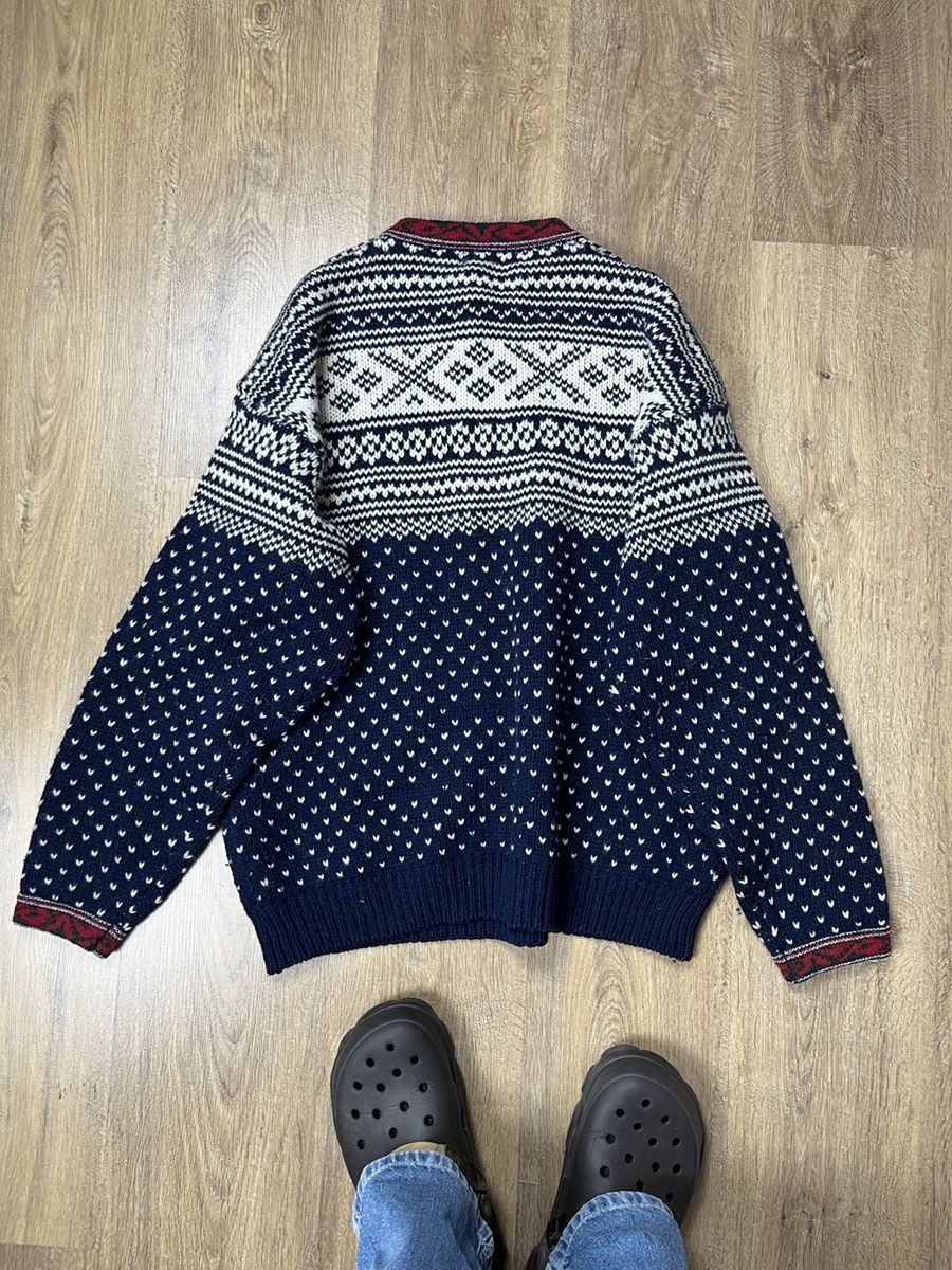 Vintage ➕ dales of Norway style trondheim 90s wool sweater rare Size US M / EU 48-50 / 2 - 3 Thumbnail