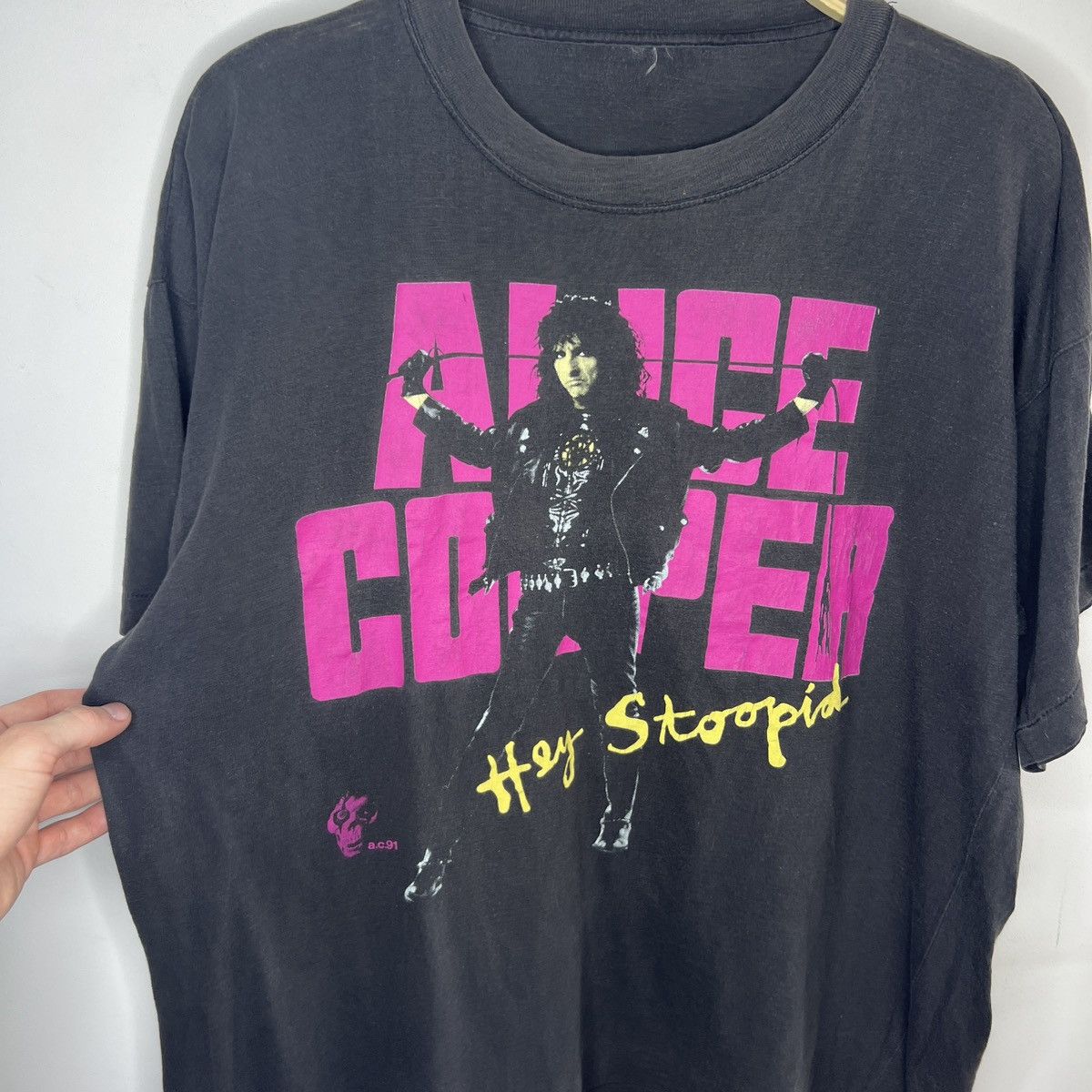 Band Tees Vintage Alice Cooper “Hey Stoopid” 1991 t-shirt Size US L / EU 52-54 / 3 - 7 Thumbnail