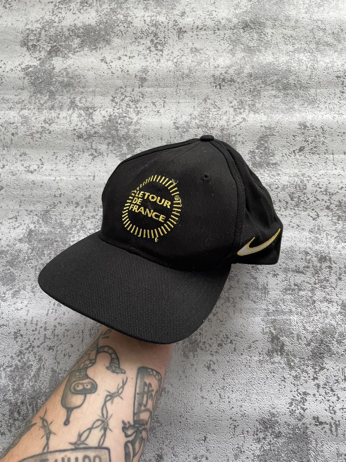 Nike × Vintage Vintage 90s Nike Letour De France Cap Size ONE SIZE - 1 Thumbnail