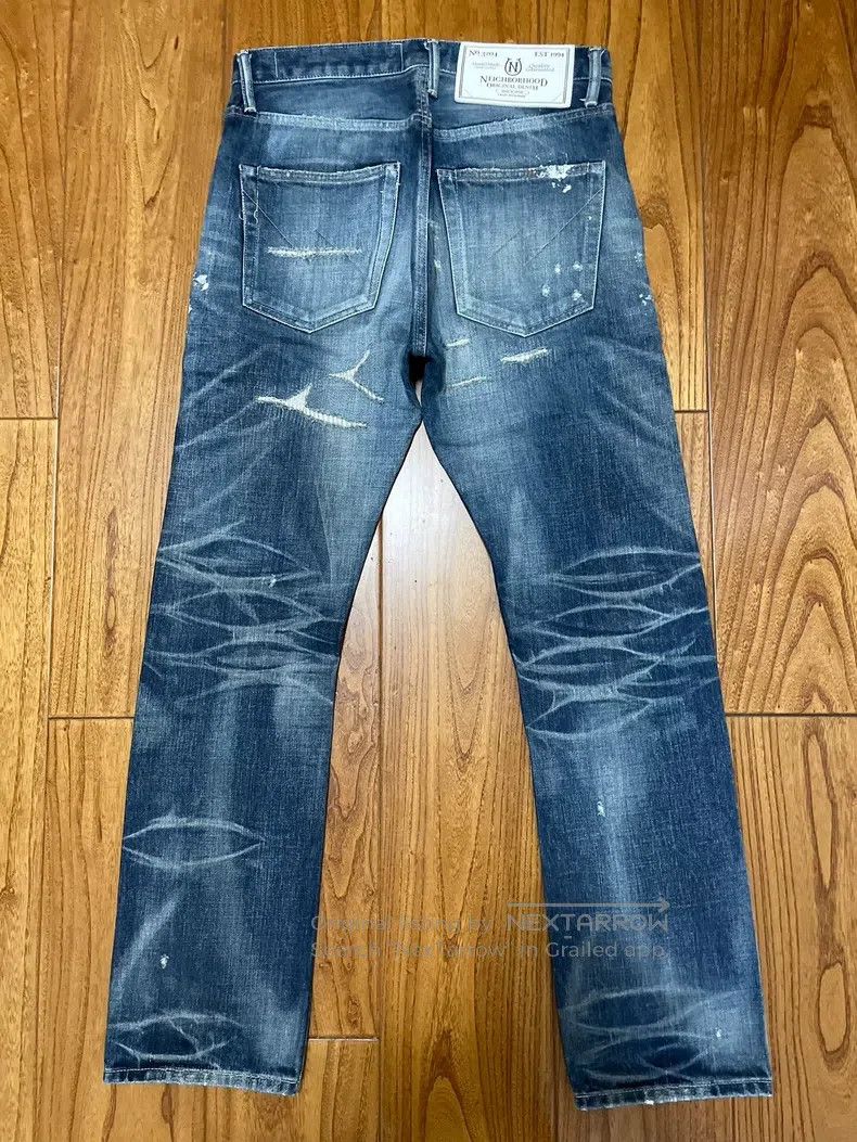 Neighborhood Neighborhood size M 16SS KNOCK DOWN Washed Cut King of Den Size US 27 - 2 Thumbnail