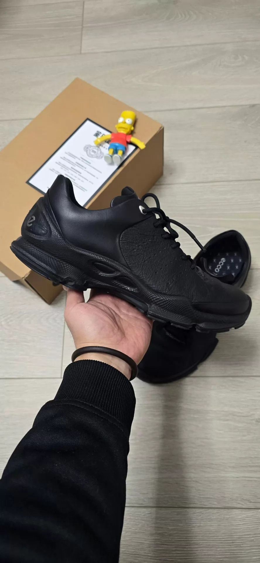 Ecco ECCO Biom C 15th Anniv Black Samurai 44 (Org Box) 1749 Size US 11 / EU 44 - 2 Thumbnail