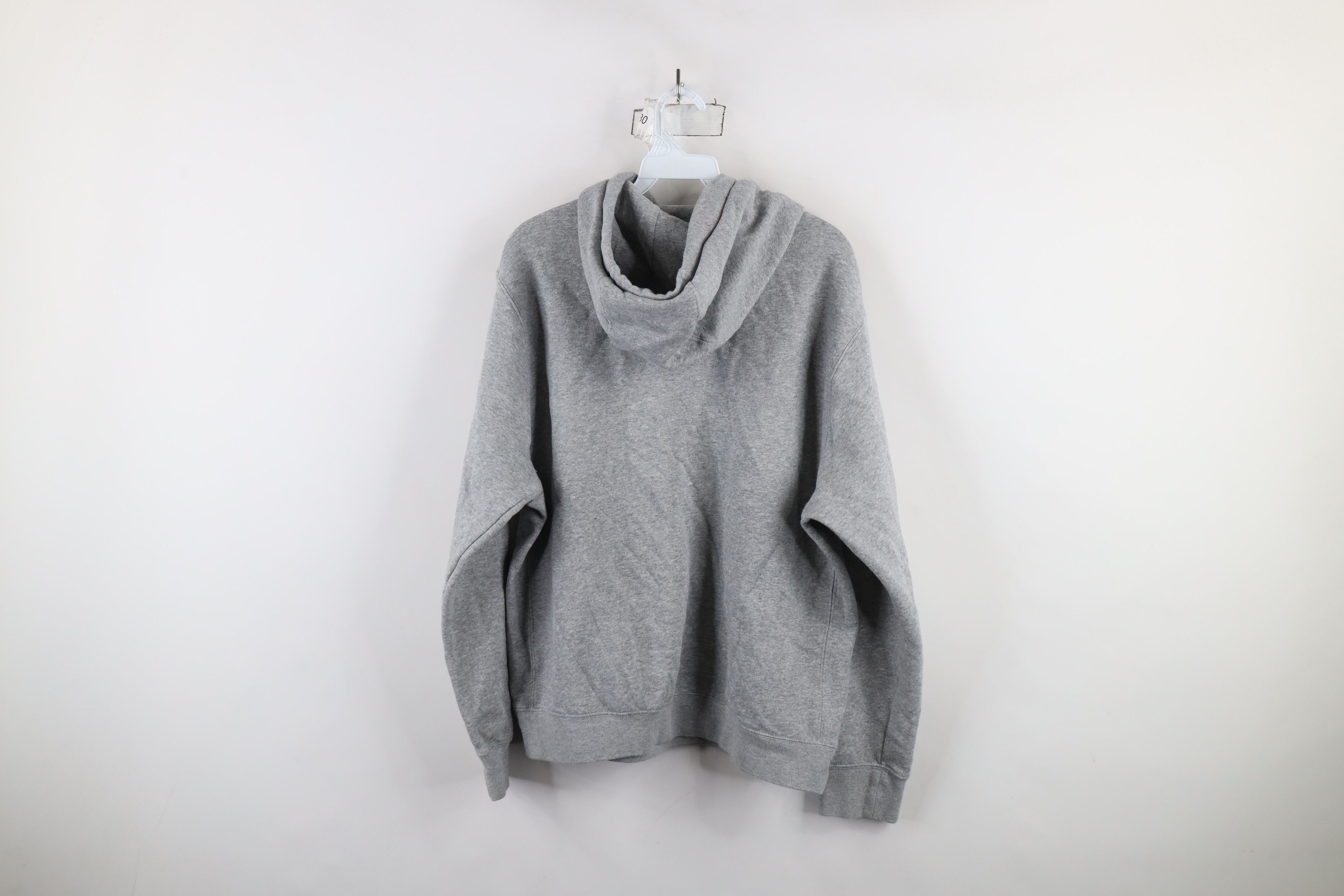 Nike × Vintage Vintage Y2K Nike Scott Mini Swoosh Hoodie Sweatshirt Gray Size US M / EU 48-50 / 2 - 10 Thumbnail