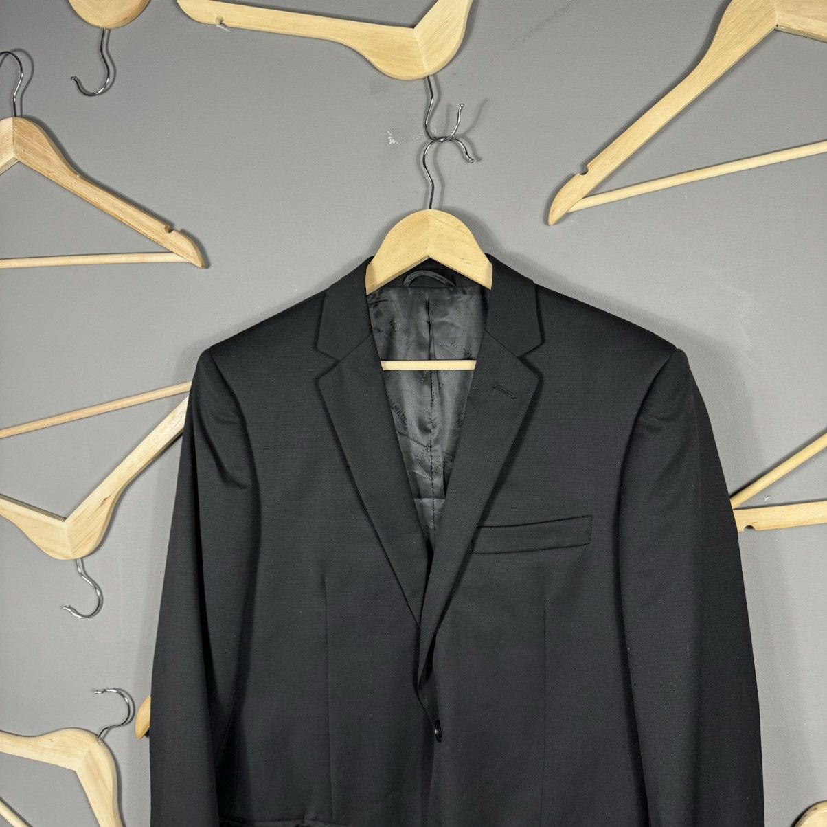 Balmain Balmain Paris Classic Slim Fit Wool Jacket Size 48R - 3 Thumbnail