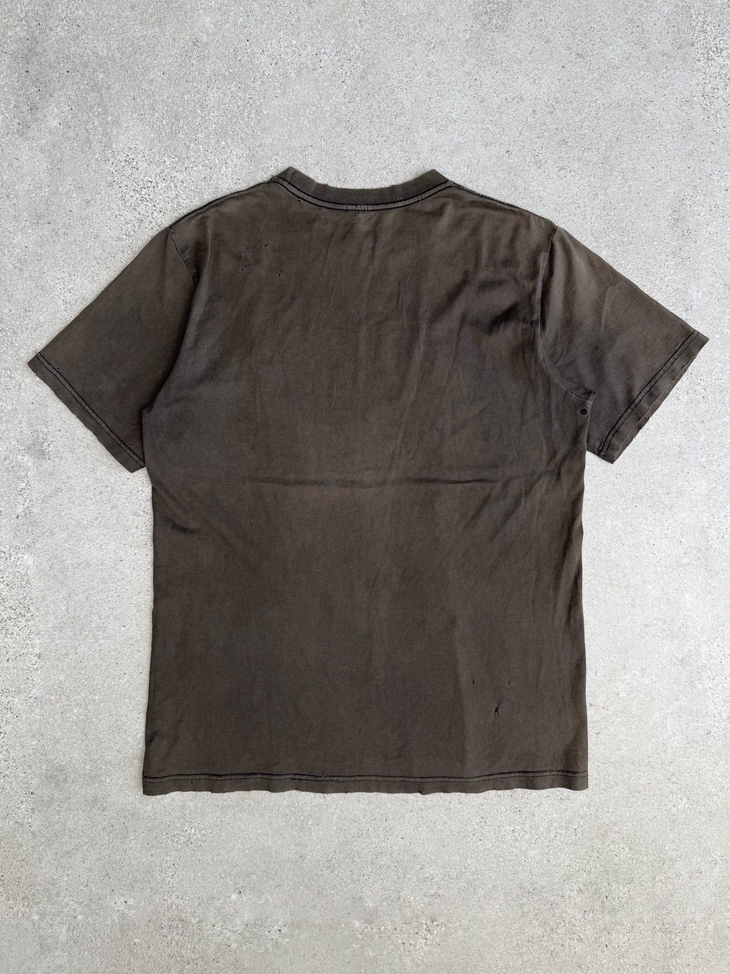 Number (N)ine Number nine Miyashita Zep Washed Distressed Faded SS Logo T Size US L / EU 52-54 / 3 - 5 Thumbnail