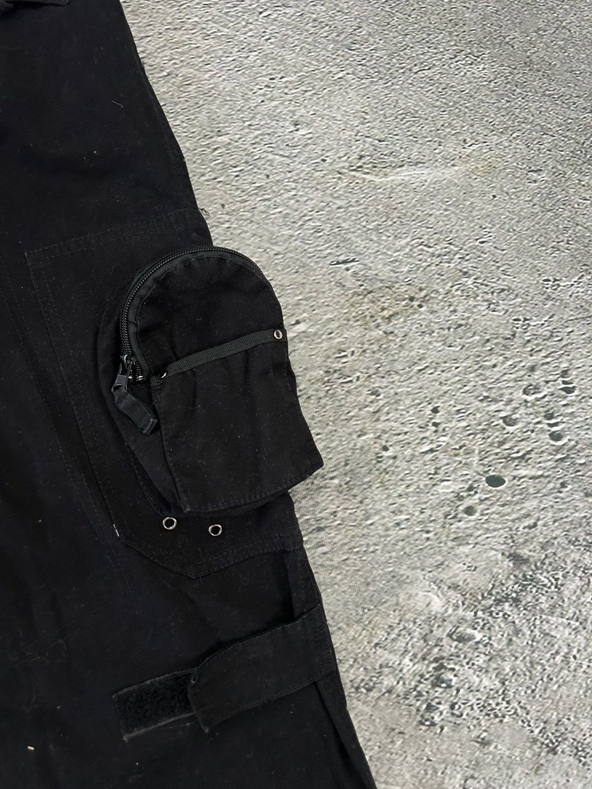 Vintage Field lived cargo pants black workwear military utility Size US 32 / EU 48 - 8 Thumbnail