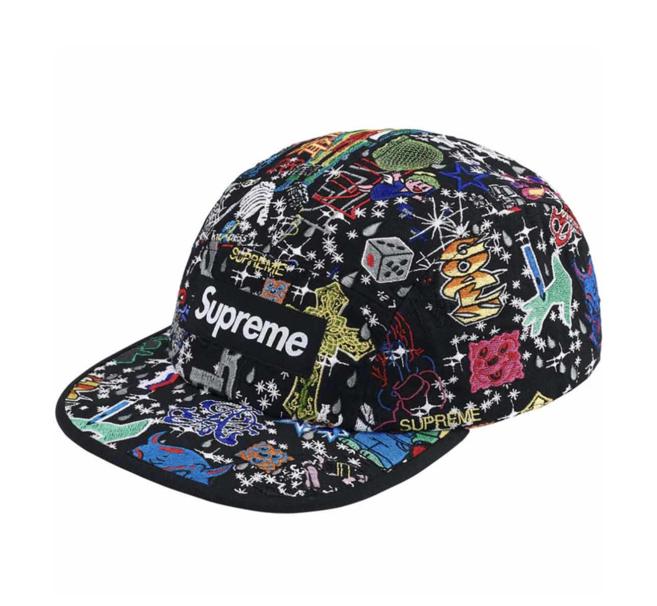Supreme Supreme Aoi Embroidered Camp Cap Size ONE SIZE - 6 Thumbnail