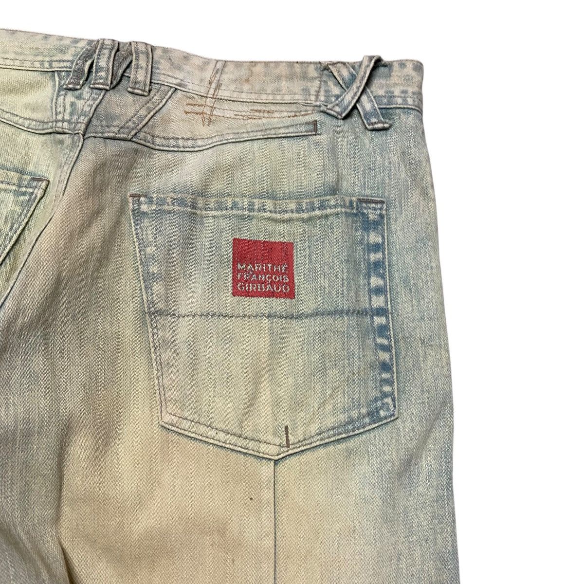 Marithe + Francois Girbaud Marithe Francois Girbaud Denim Mudwash Baggy Jeans Size US 32 / EU 48 - 12 Thumbnail