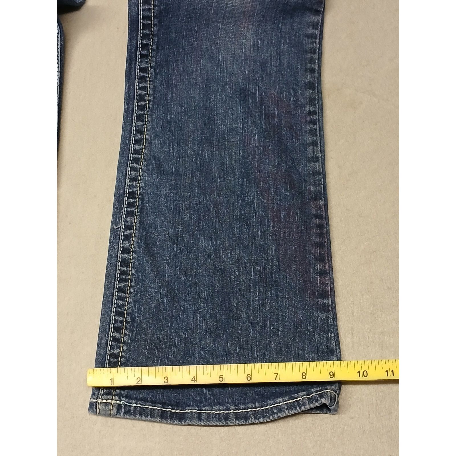 Other Maurices (11/12 Reg) Straight Leg Boot Cut Blue Denim Jeans Size 30" / US 8 / IT 44 - 2 Thumbnail