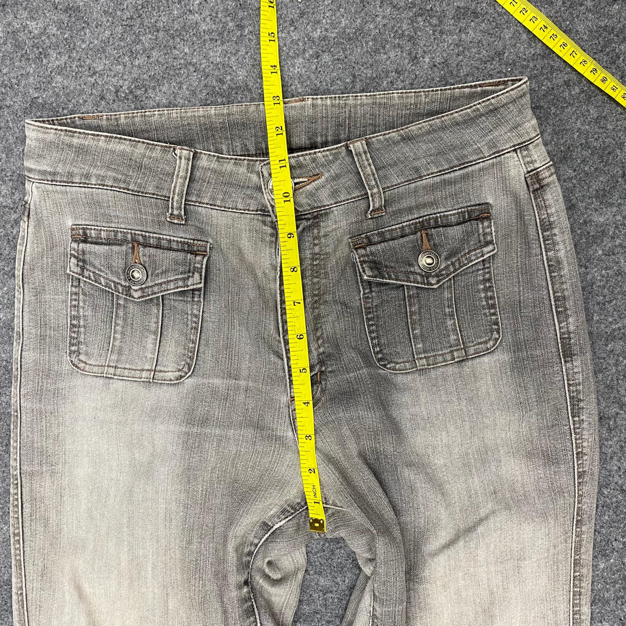 Japanese Brand 💥Flare💥Vintage Japanese Brand Distressed Denim Size 30" / US 8 / IT 44 - 4 Thumbnail