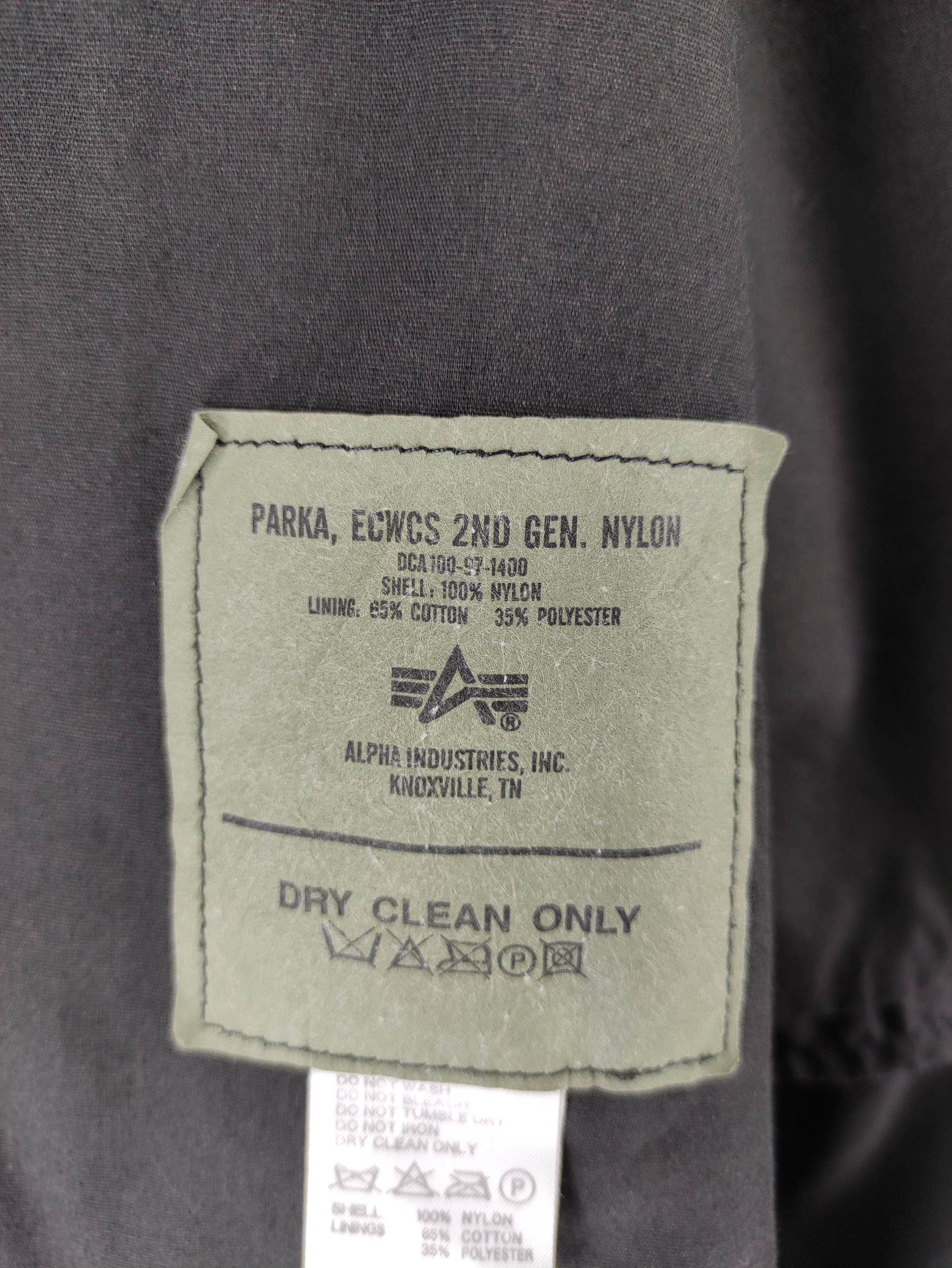 Alpha Industries Vintage Alpha Industries Parka Jacket With Hoodie Size US M / EU 48-50 / 2 - 9 Thumbnail