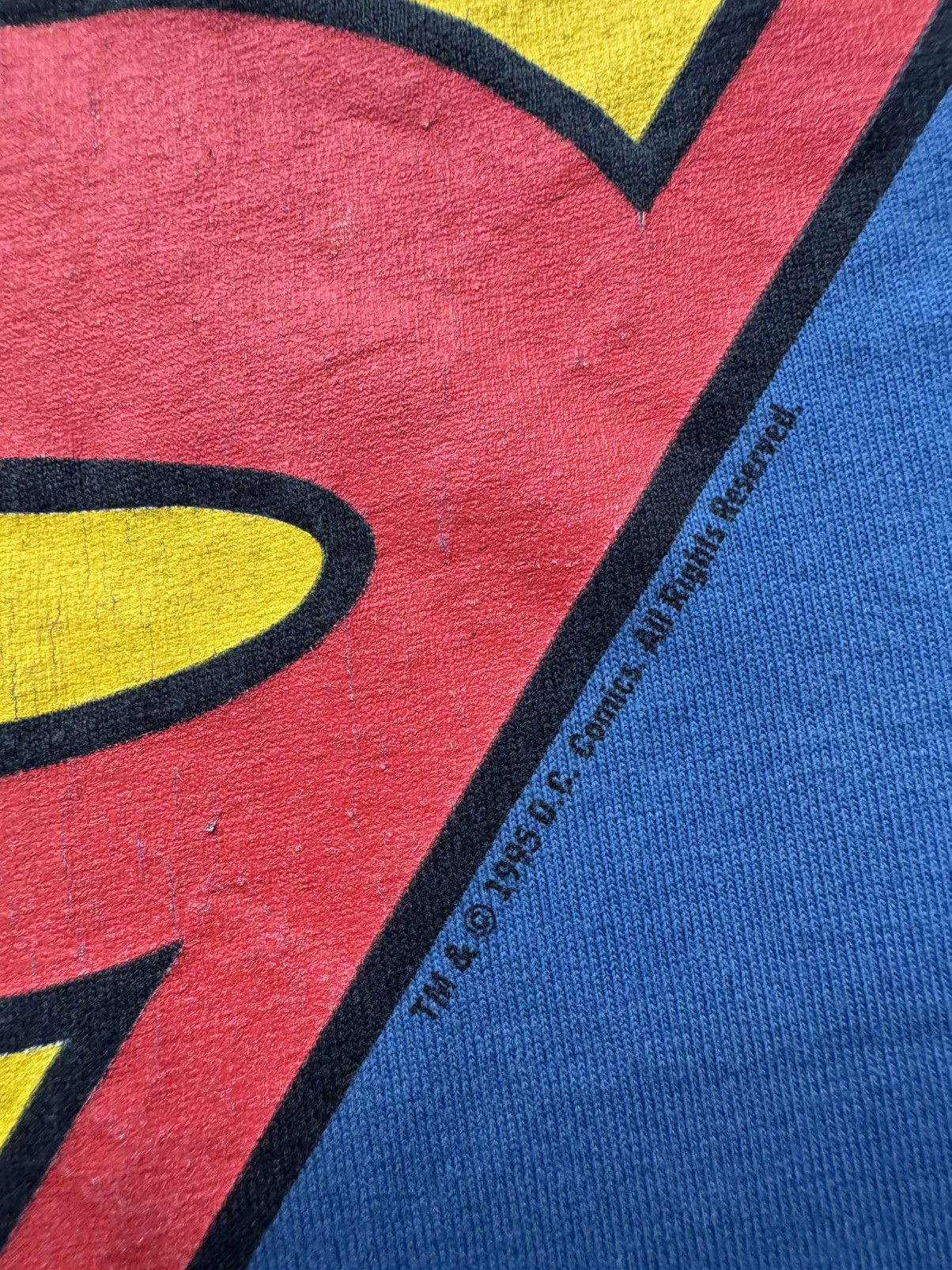 Vintage Vintage 90’s Superman Logo Size US L / EU 52-54 / 3 - 13 Thumbnail