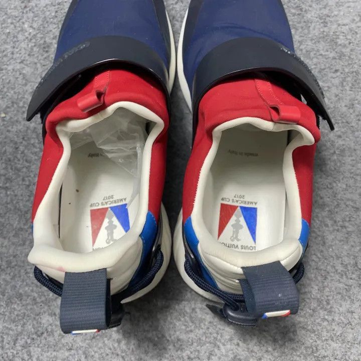 Other Louis Vuitton Blue and Red Casual Sneakers -2508 Size US 8.5 / EU 41-42 - 5 Thumbnail
