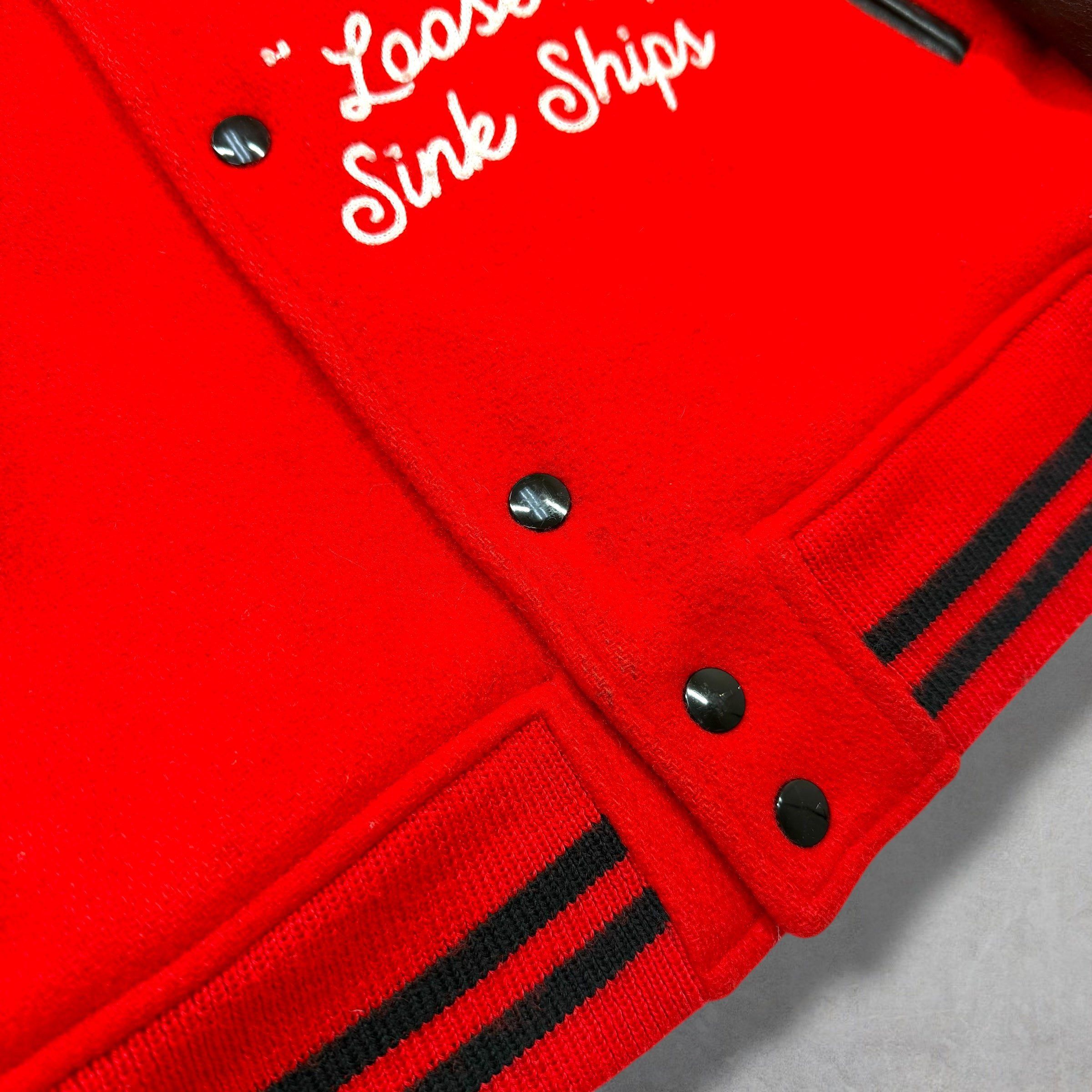 Saint Michael Saint Michael Devil Red Varsity Jacket XXL Size US XXL / EU 58 / 5 - 6 Thumbnail