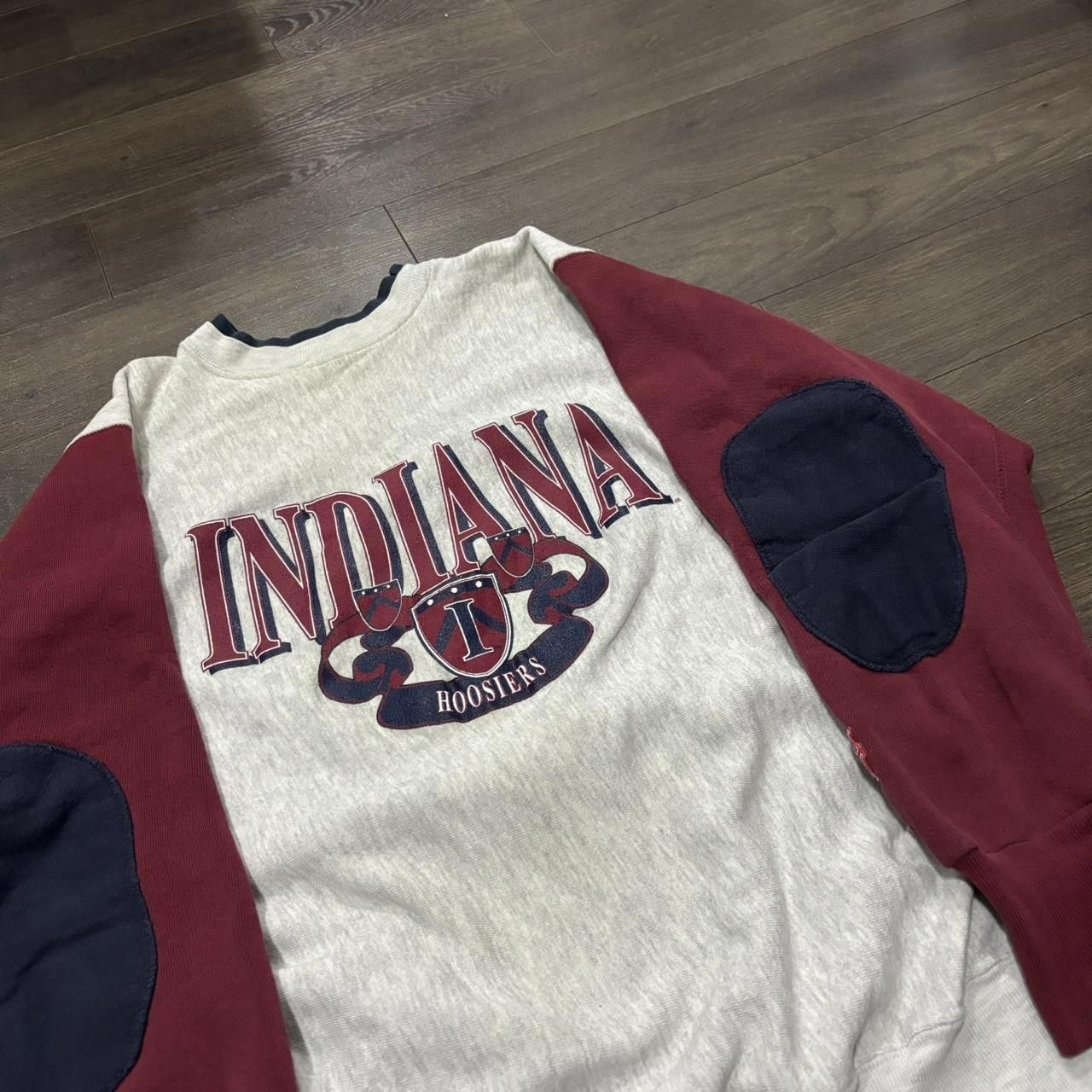 Designer vintage MV pro weave Indiana Hoosiers crewneck sweatshirt Size US L / EU 52-54 / 3 - 1 Thumbnail